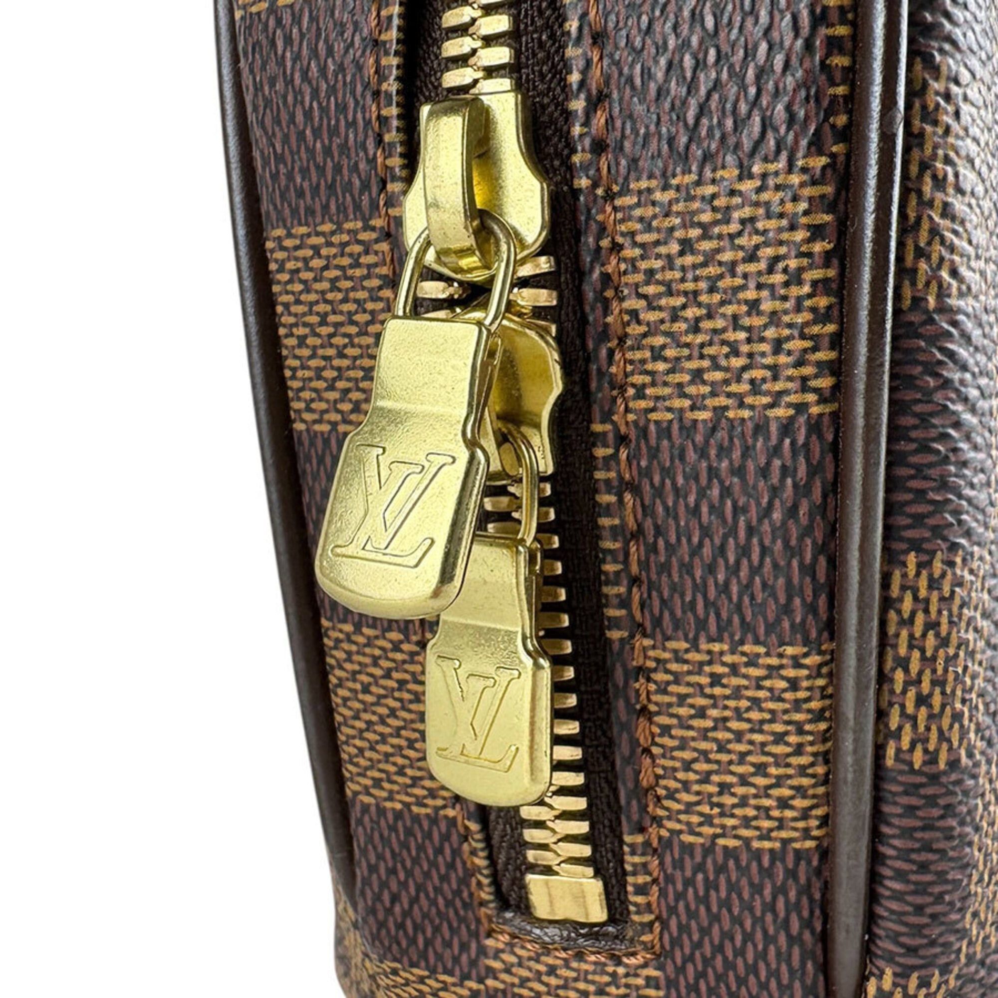 Louis Vuitton Louis Vuitton Damier Salia Mini Handbag, Canvas, Ebene, Women's, N51286 z9546 Size ONE SIZE - 11 Thumbnail