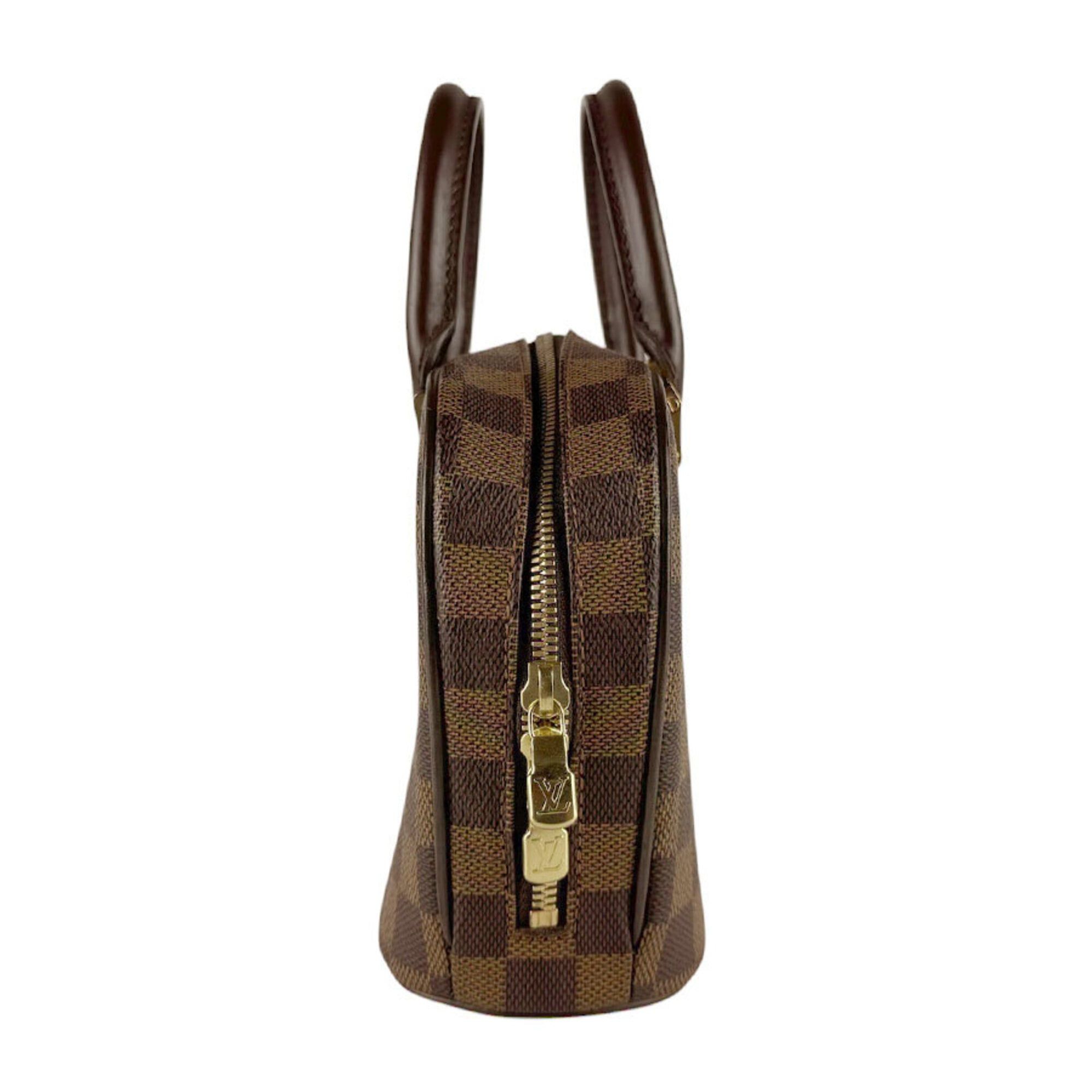 Louis Vuitton Louis Vuitton Damier Salia Mini Handbag, Canvas, Ebene, Women's, N51286 z9546 Size ONE SIZE - 2 Thumbnail