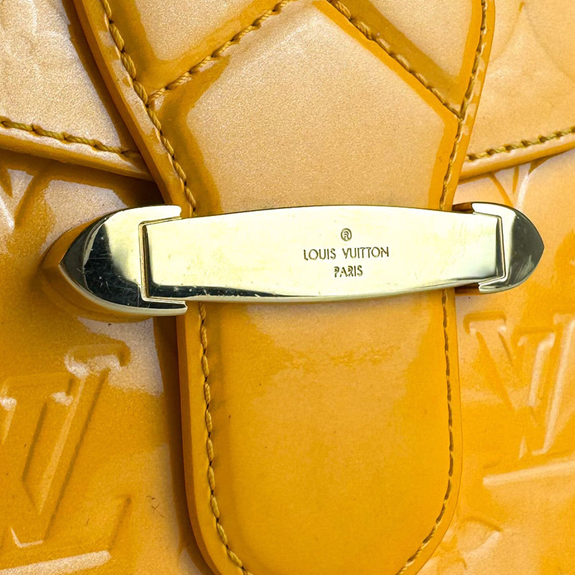 Louis Vuitton Louis Vuitton Shoulder Bag Monogram Vernis Bellflower PM Jaune Passion Women's M91731 z9450 Size ONE SIZE - 11 Thumbnail