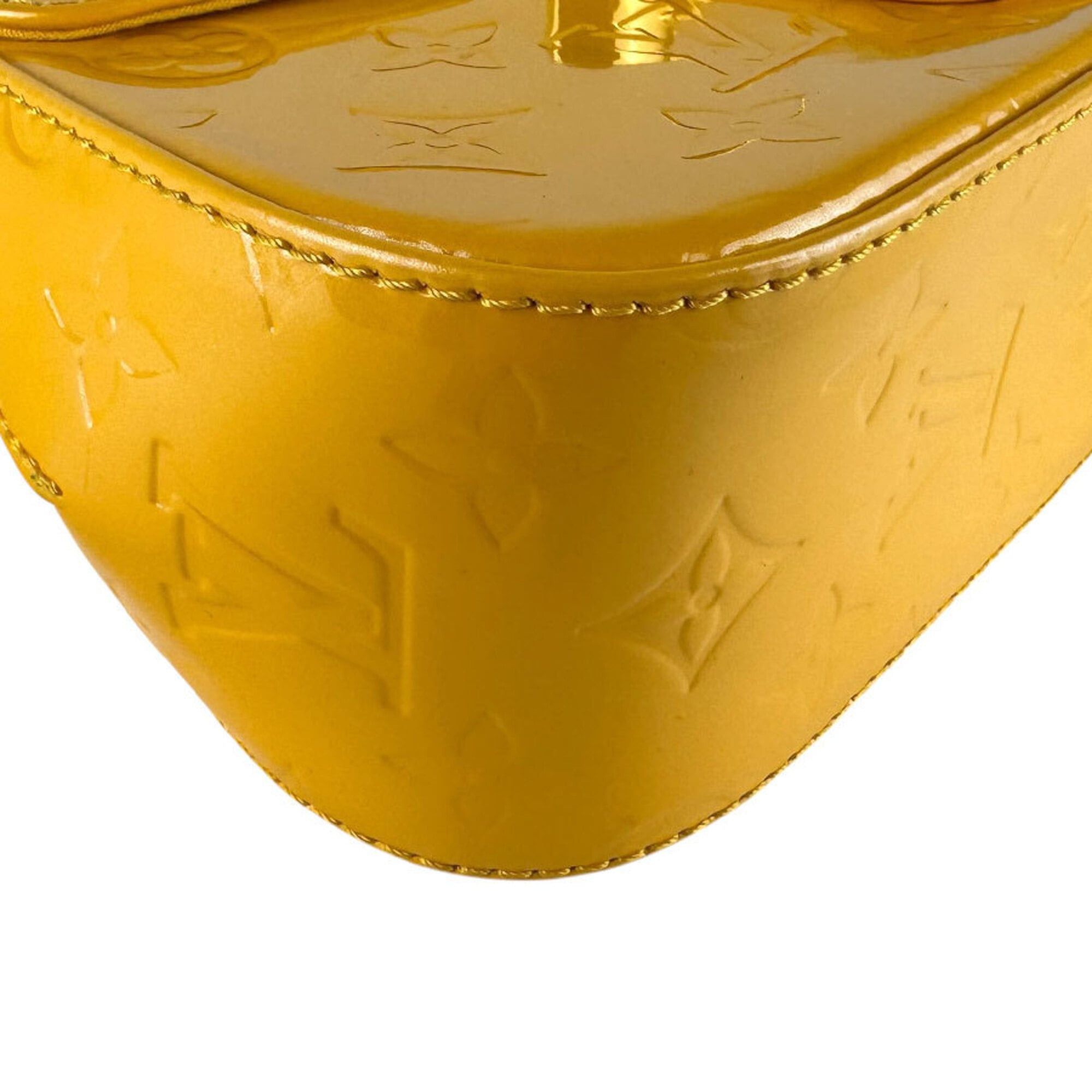 Louis Vuitton Louis Vuitton Shoulder Bag Monogram Vernis Bellflower PM Jaune Passion Women's M91731 z9450 Size ONE SIZE - 8 Thumbnail