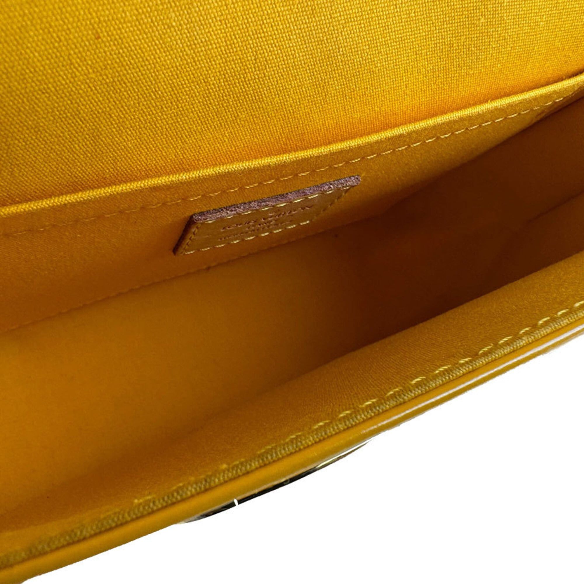 Louis Vuitton Louis Vuitton Shoulder Bag Monogram Vernis Bellflower PM Jaune Passion Women's M91731 z9450 Size ONE SIZE - 5 Thumbnail
