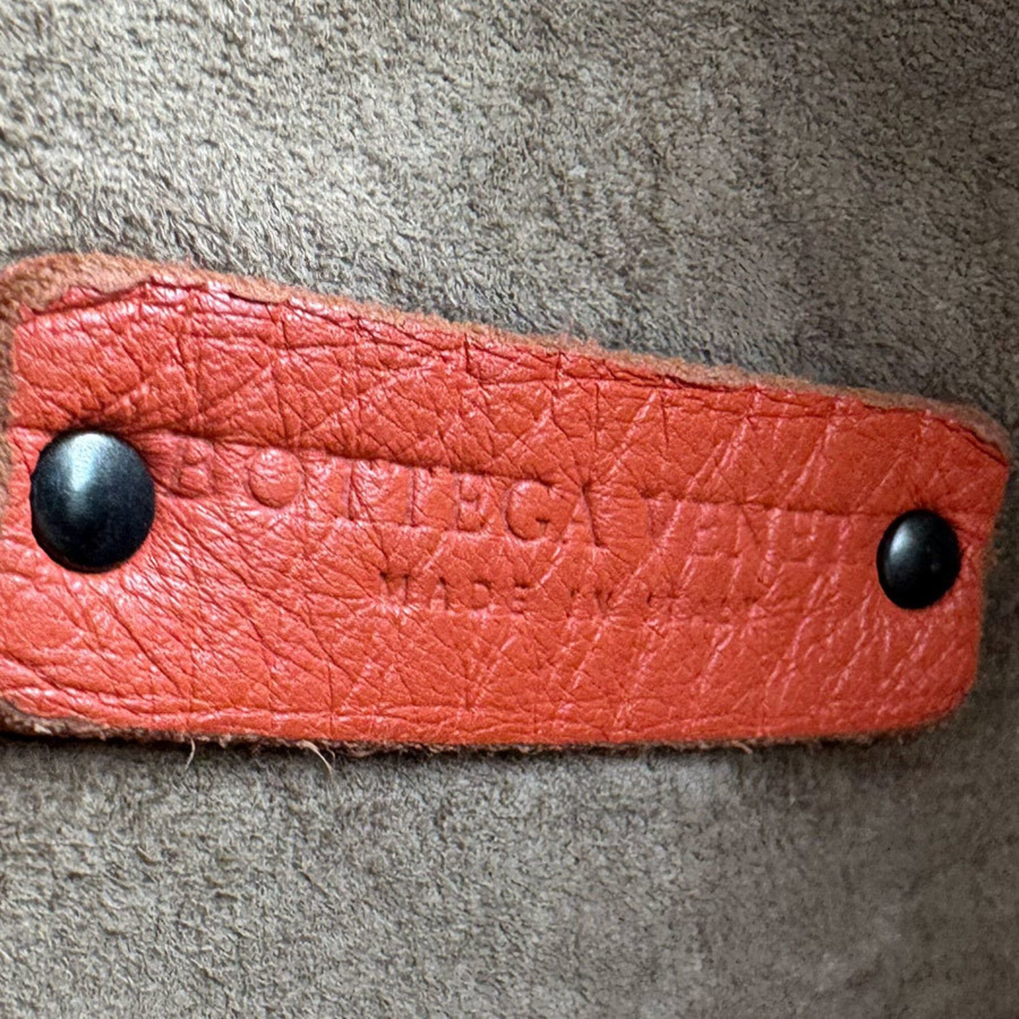 Bottega Veneta Bottega Veneta shoulder bag, Intrecciato leather, orange, women's, z9562 Size ONE SIZE - 12 Thumbnail