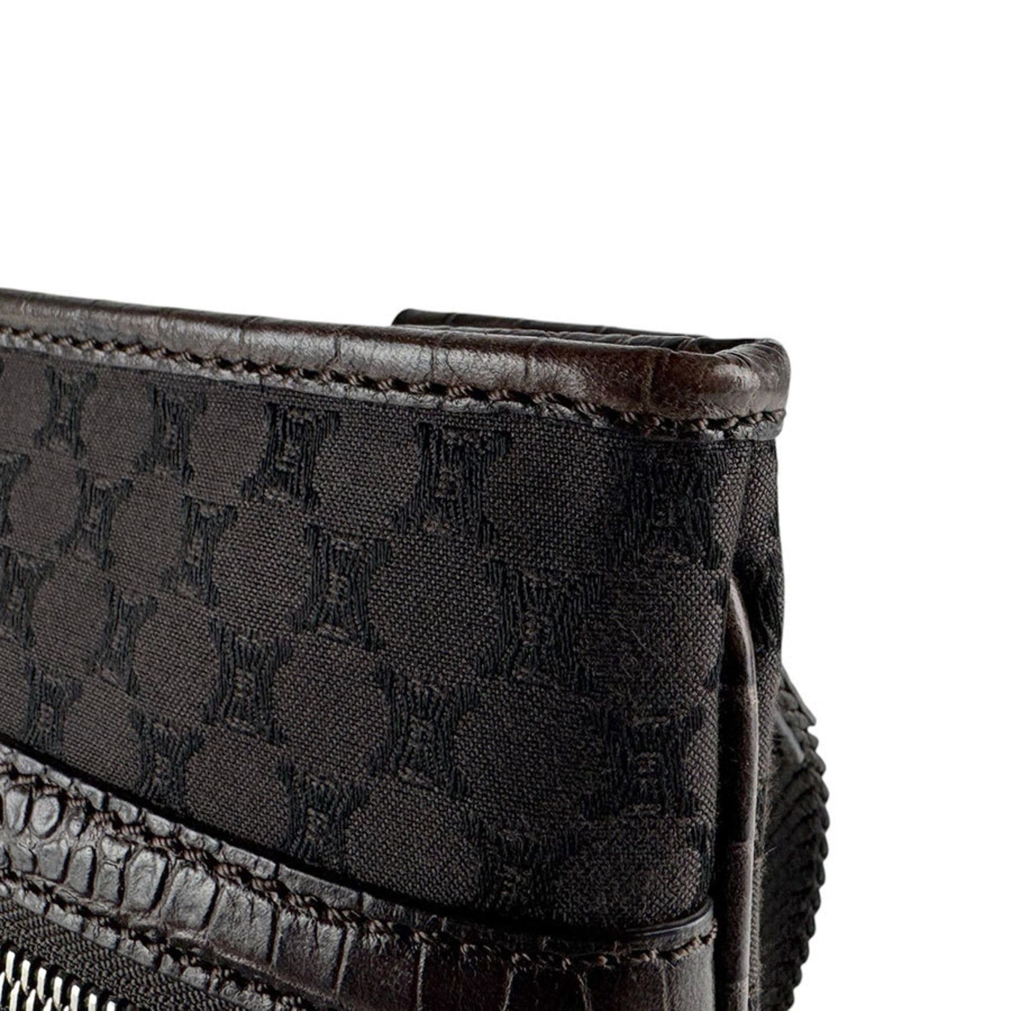 Celine Celine Crossbody Shoulder Bag, Canvas, Brown, Women's z9566 Size ONE SIZE - 7 Thumbnail
