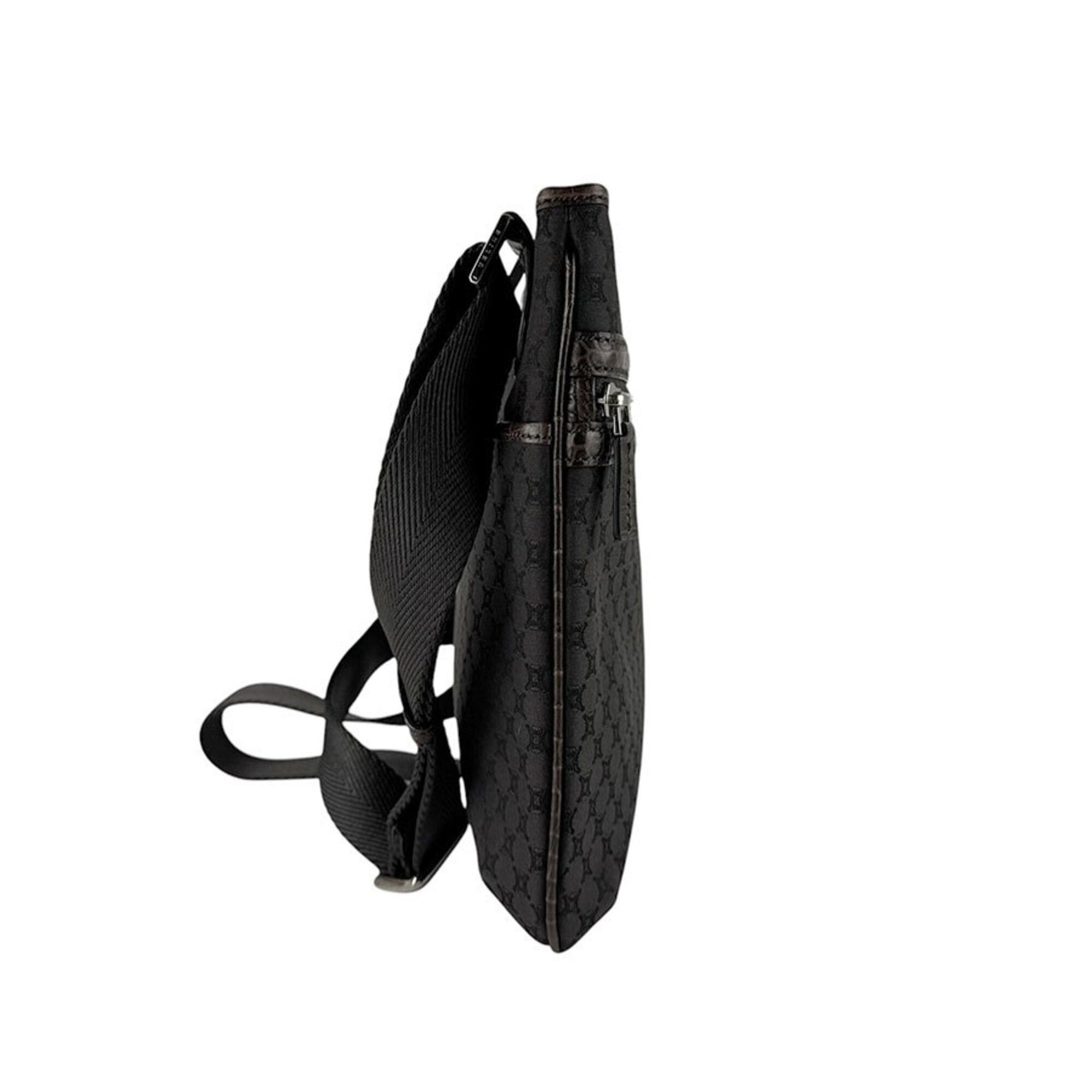 Celine Celine Crossbody Shoulder Bag, Canvas, Brown, Women's z9566 Size ONE SIZE - 2 Thumbnail