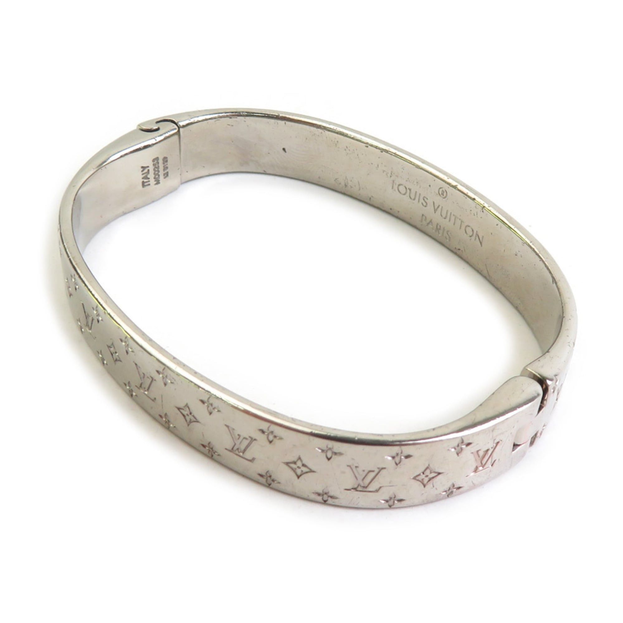Louis Vuitton Louis Vuitton Bracelet Cuff Nanogram Metal Pink Gold Women's M00253 56727a Size ONE SIZE - 5 Thumbnail