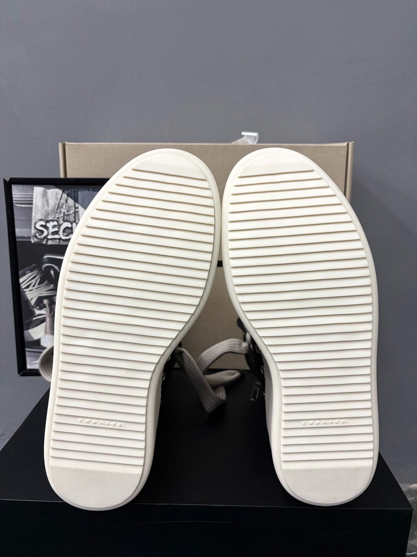 Rick Owens Drkshdw Rick Owens DRKSHDW Thick Sole Sneakers Size US 7 / EU 40 - 8 Thumbnail