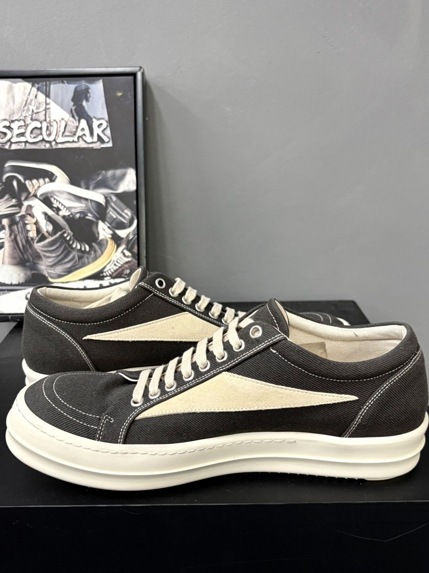 Rick Owens Rick Owens Inspired Low-Top Canvas Sneakers Size US 6 / IT 36 - 5 Thumbnail