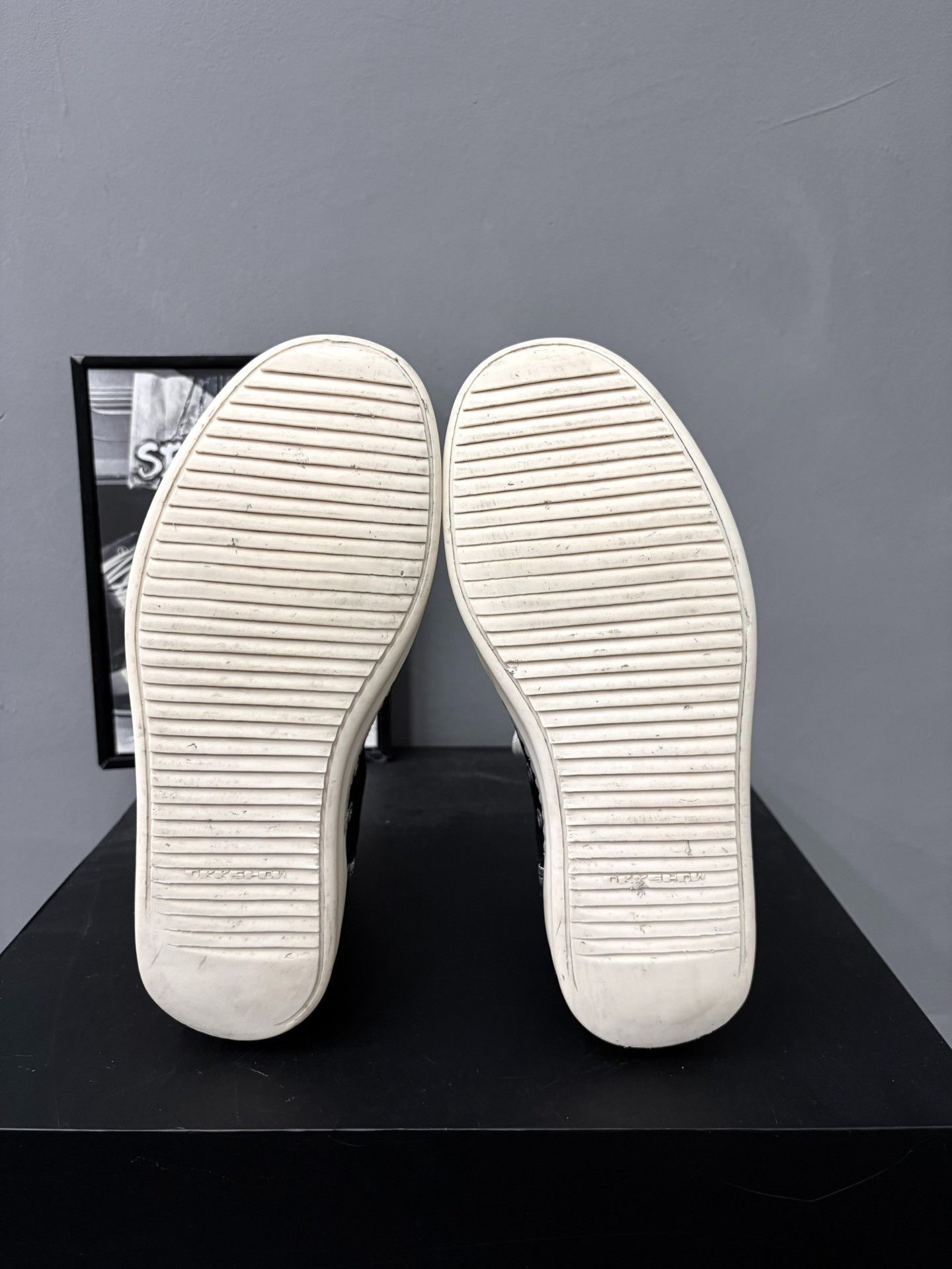 Rick Owens Drkshdw Rick Owens Drkshdw High-Top Canvas Shoes Size US 6.5 / EU 39-40 - 8 Thumbnail