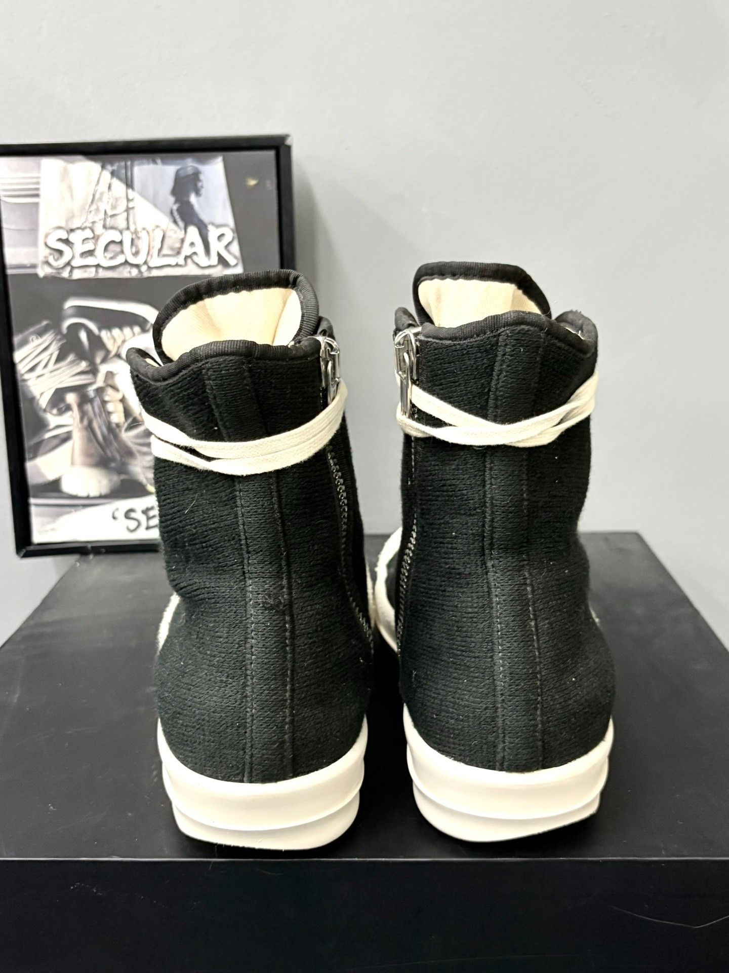 Rick Owens Drkshdw Rick Owens DRKSHDW High-Top Men's Sneakers Size US 8.5 / EU 41-42 - 7 Thumbnail