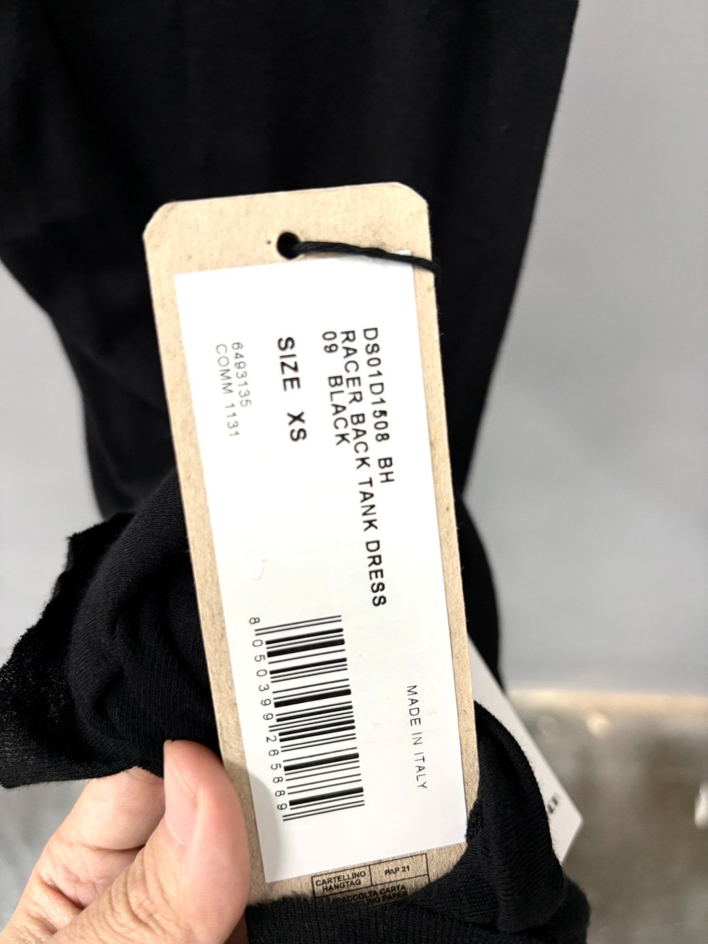 Rick Owens Drkshdw Rick Owens Drkshdw Slip Dress With Sash Size XS / US 0-2 / IT 36-38 - 4 Thumbnail