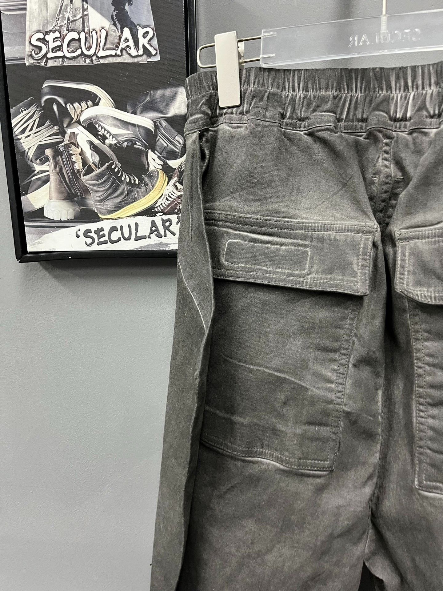 Rick Owens Drkshdw Rick Owens Drkshdw Babel Pusher Pants Size US 26 / EU 42 - 5 Thumbnail