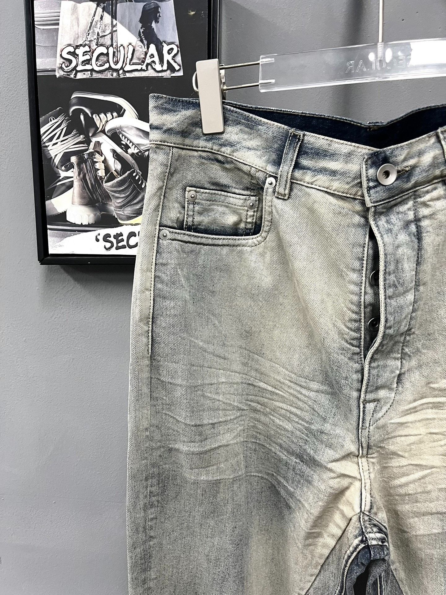 Rick Owens Rick Owens Bolan Bootcut Jeans Size US 30 / EU 46 - 2 Thumbnail