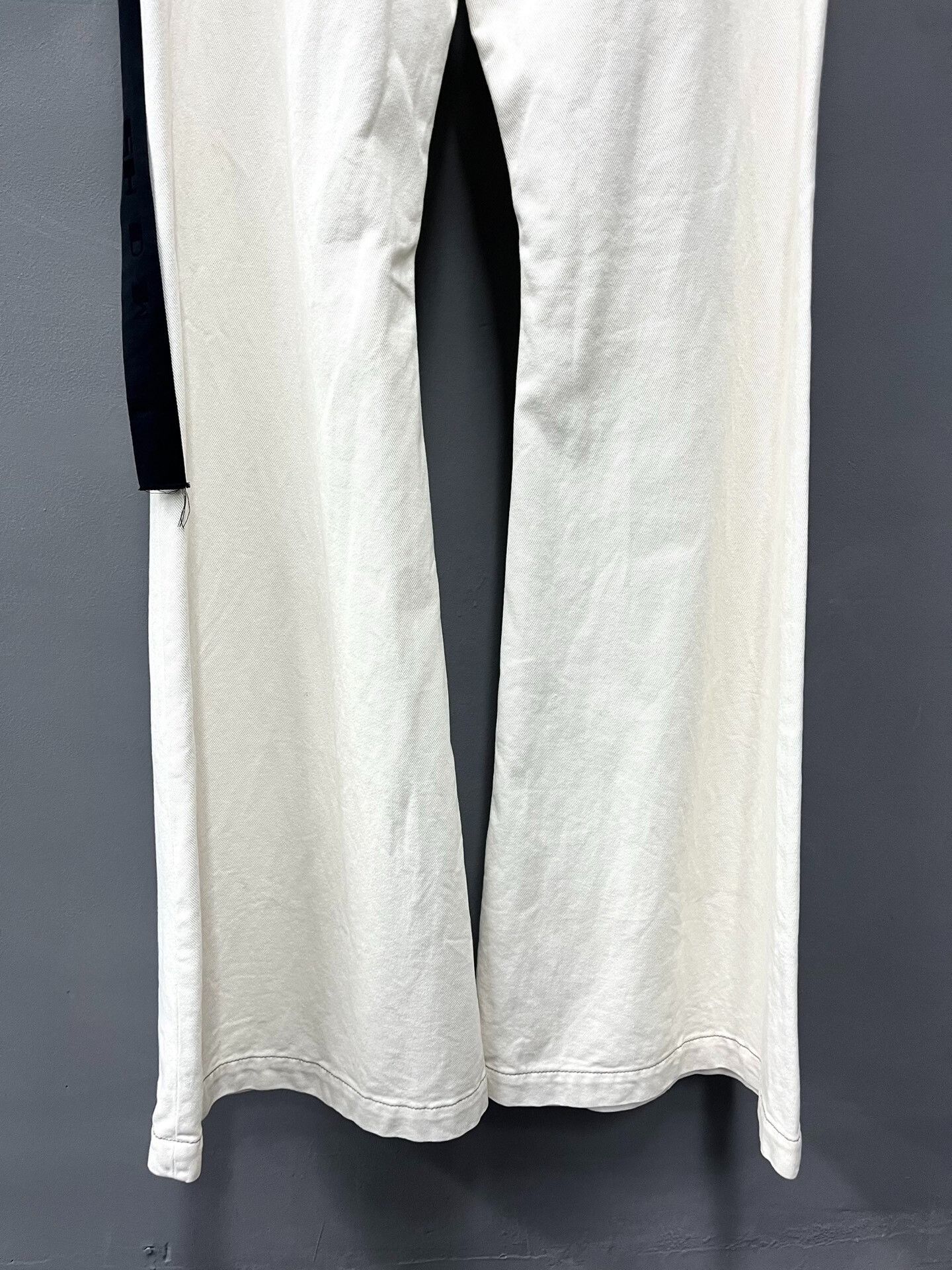 Rick Owens Rick Owens Bolan Bootcut White Jeans Size US 32 / EU 48 - 9 Thumbnail
