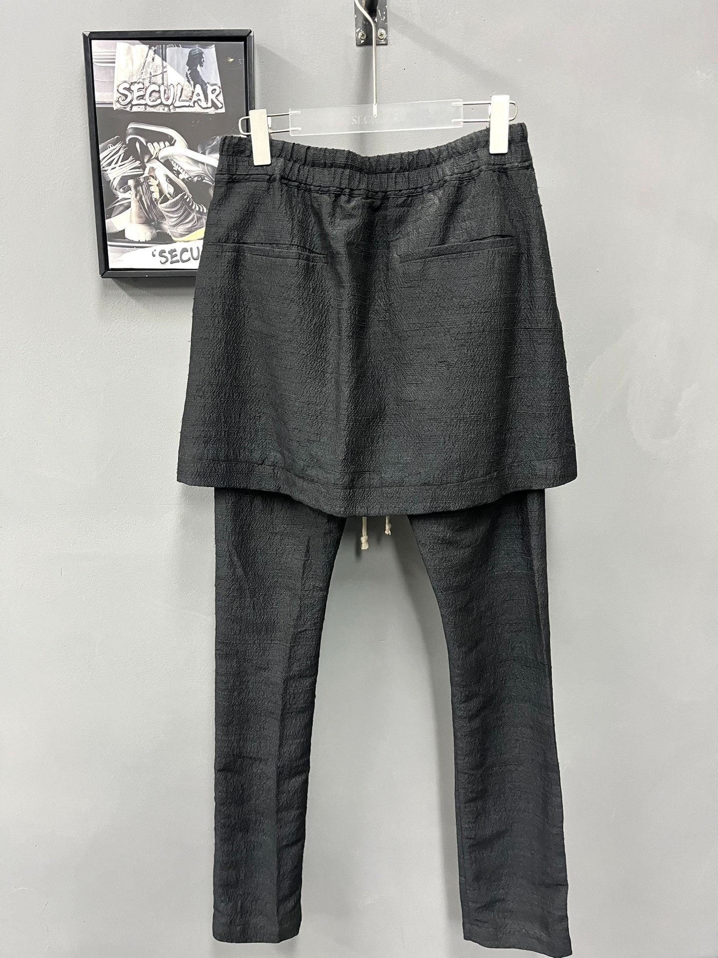 Rick Owens Rick Owens 12SS Silk Skirt Pants Size US 30 / EU 46 - 5 Thumbnail