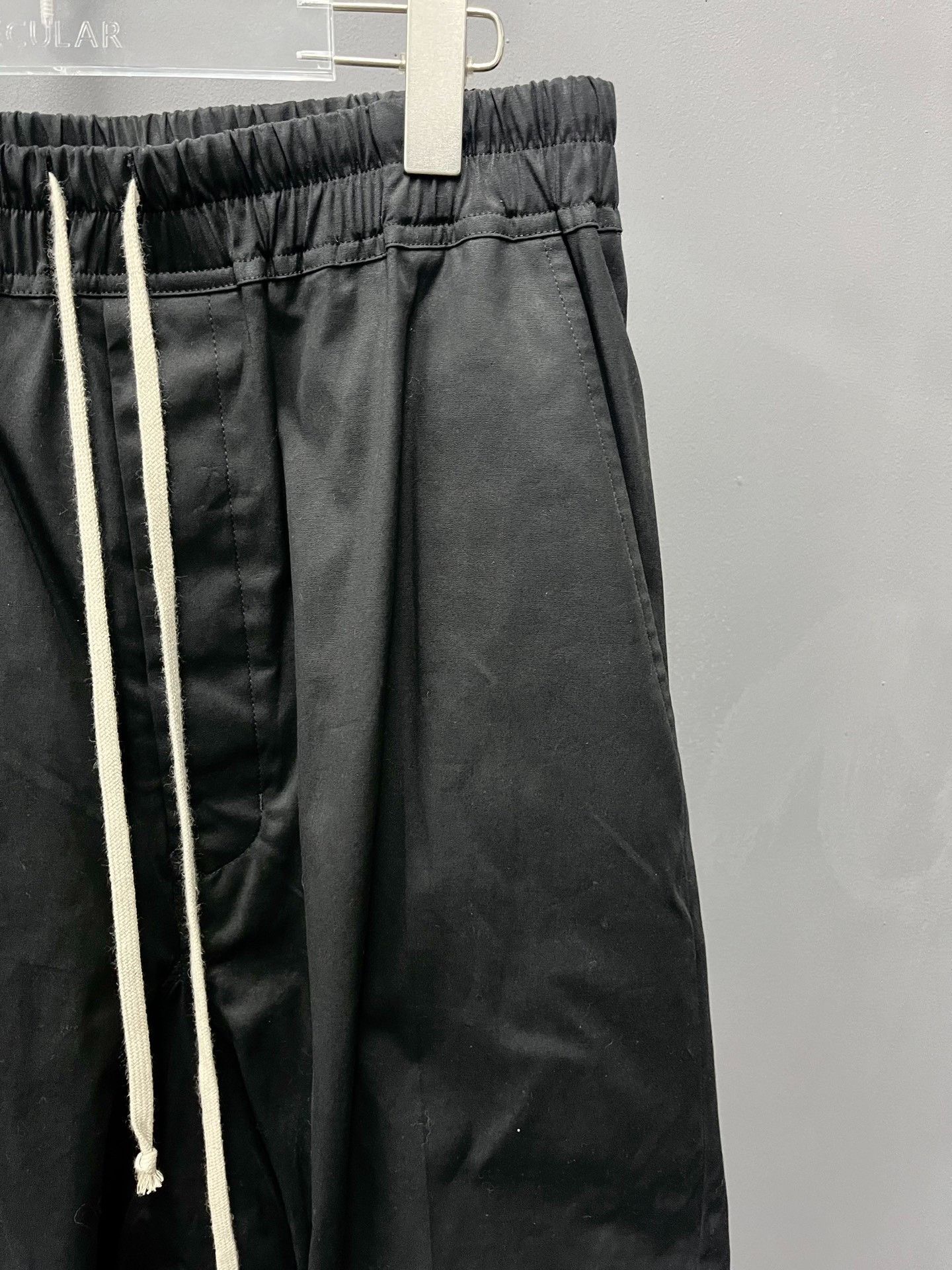 Rick Owens Rick Owens Main Line Cropped Black Pants Size US 35 - 3 Thumbnail