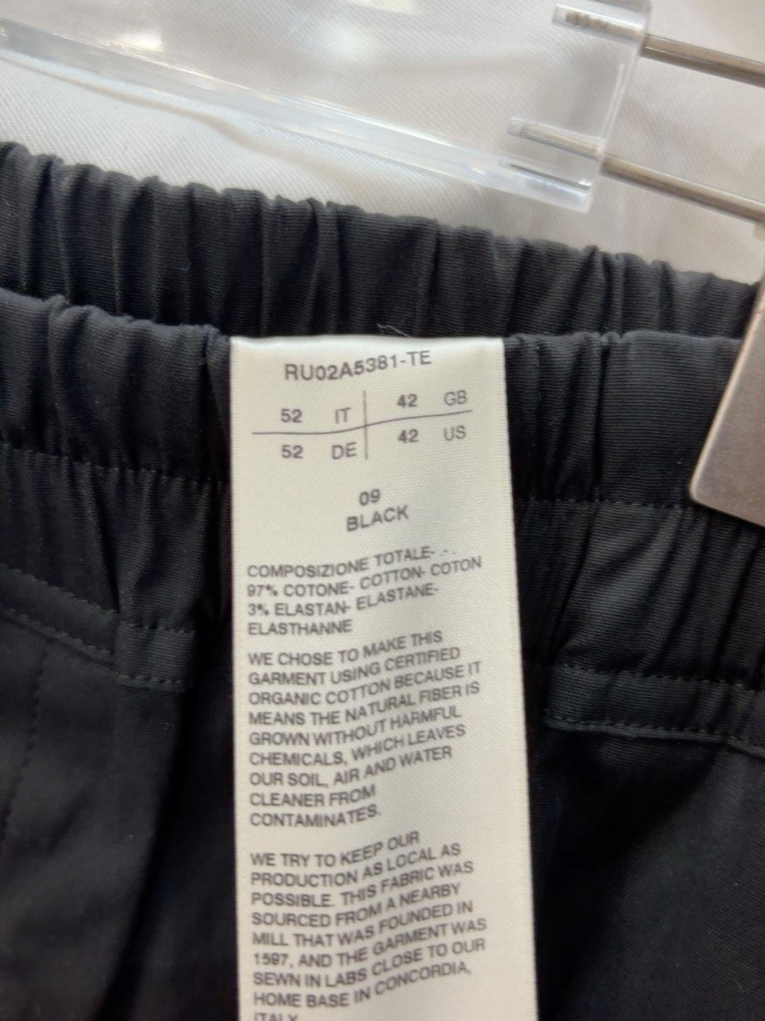 Rick Owens Rick Owens Main Line Cropped Black Pants Size US 35 - 7 Thumbnail