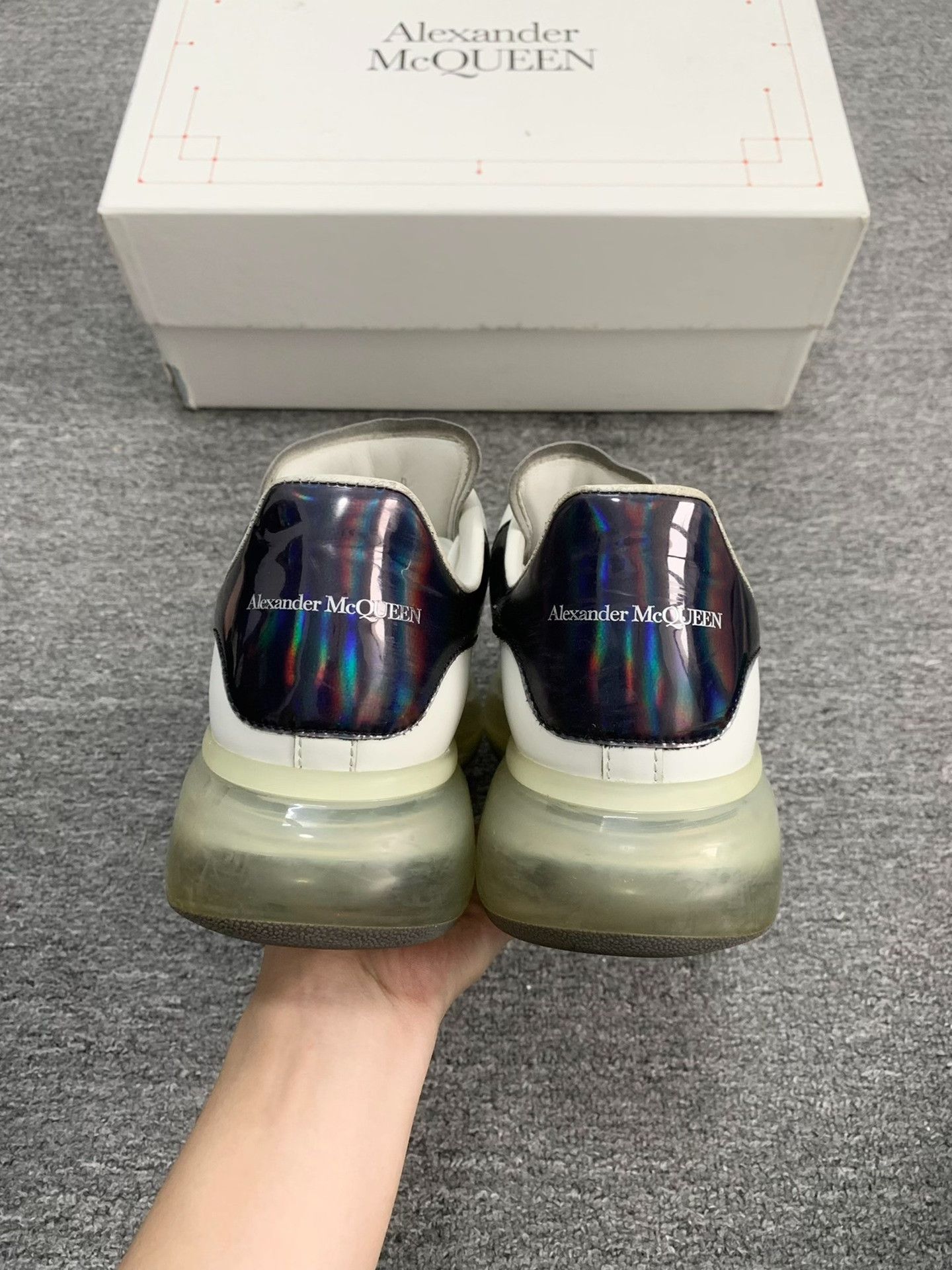 McQ Alexander McQueen Alexander McQueen Classic White Thick Sole Size US 8 / EU 41 - 6 Thumbnail