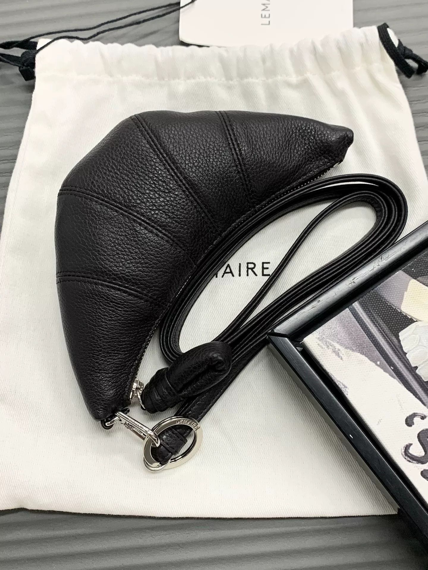 Lemaire Lemaire New Leather Coin Purse Size ONE SIZE - 3 Thumbnail