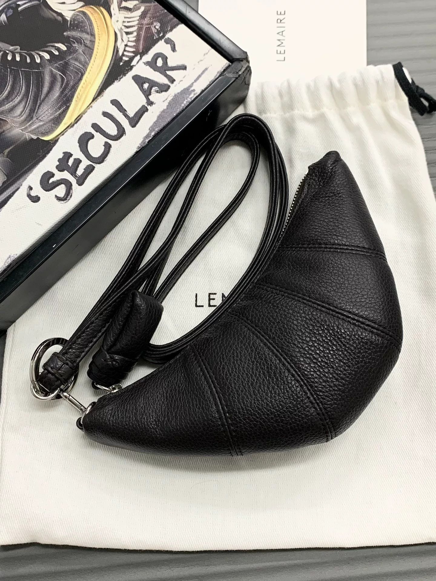 Lemaire Lemaire New Leather Coin Purse Size ONE SIZE - 5 Thumbnail