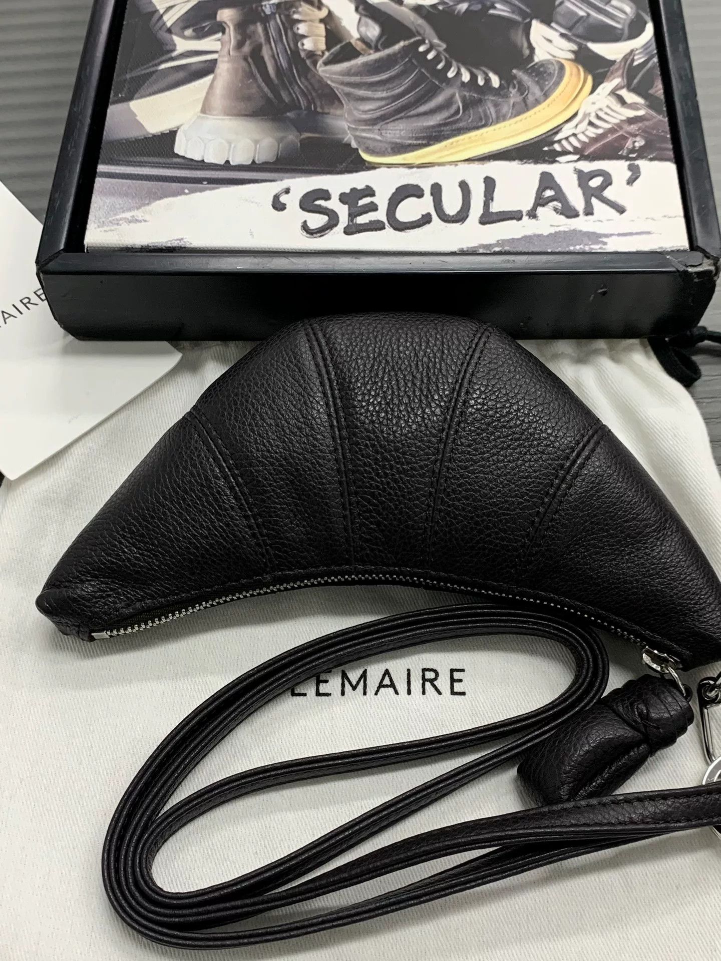 Lemaire Lemaire New Leather Coin Purse Size ONE SIZE - 4 Thumbnail