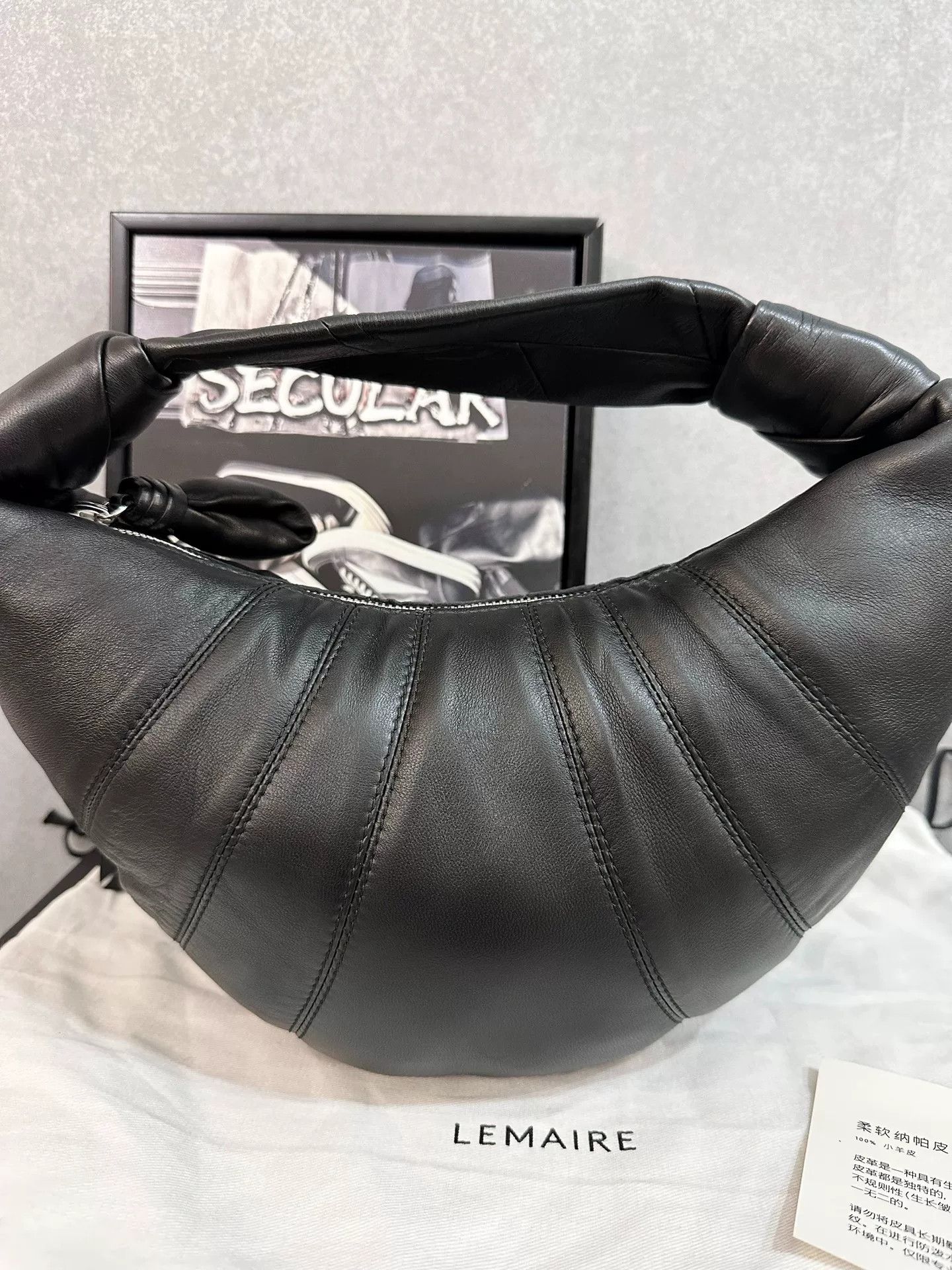 Lemaire Lemaire Fortune Crossissant Hobo Bag Size ONE SIZE - 4 Thumbnail
