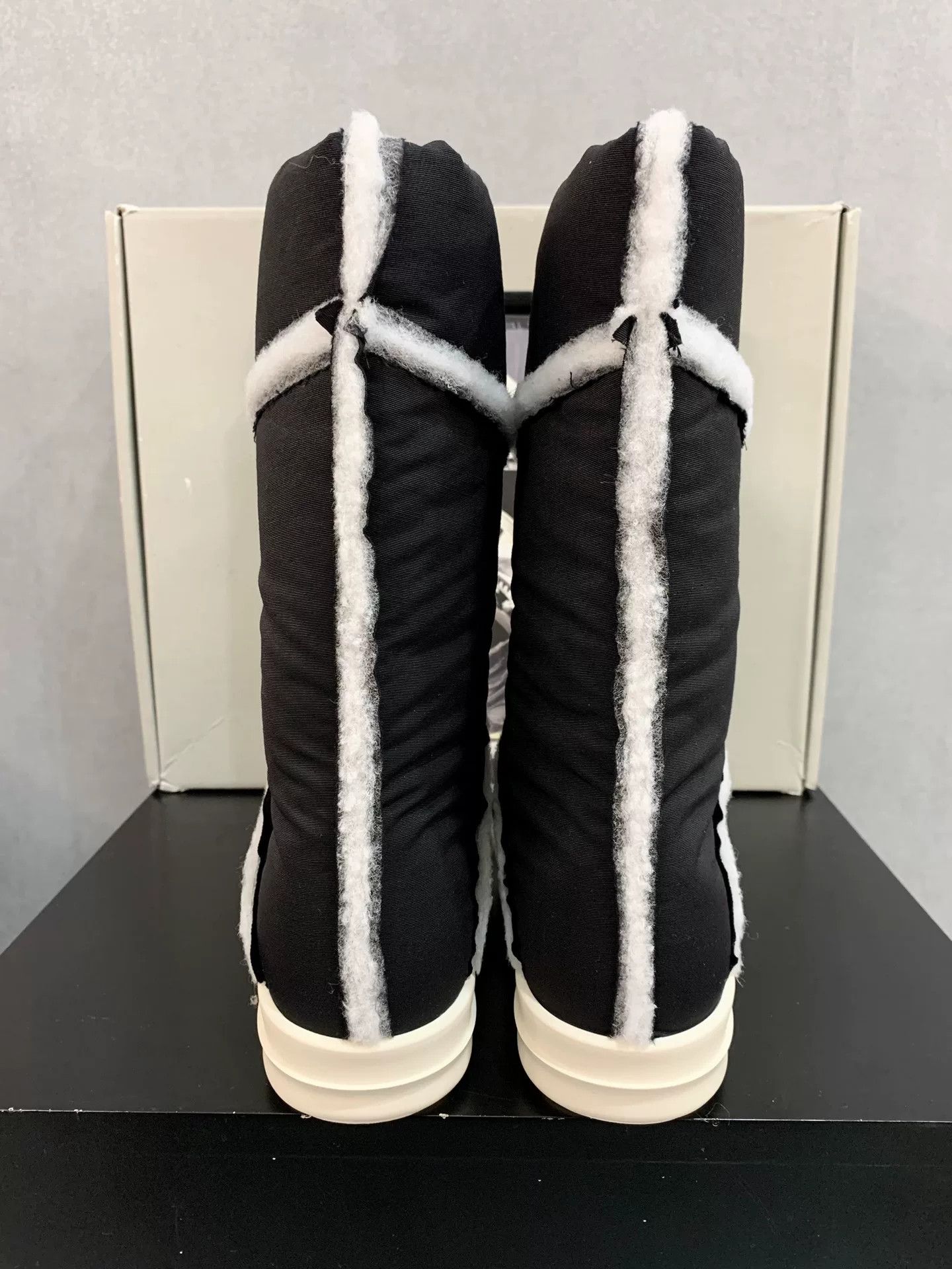 Rick Owens Rick Owens Frayed High-Top Boots Size US 4 / IT 34 - 7 Thumbnail