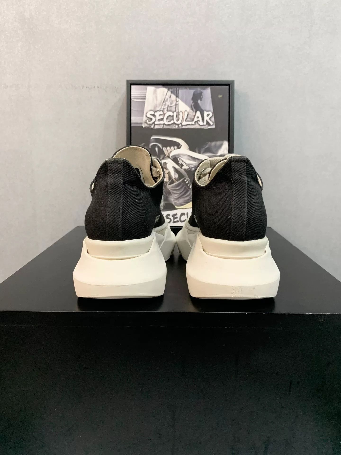 Rick Owens Rick Owens Thick Sole Canvas Shoes Size US 6 / IT 36 - 7 Thumbnail