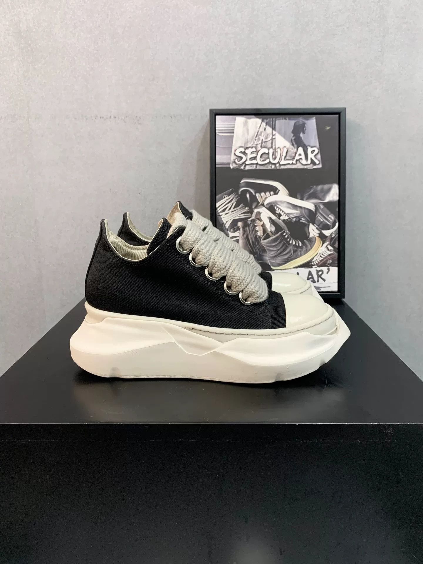 Rick Owens Rick Owens Thick Sole Canvas Shoes Size US 6 / IT 36 - 4 Thumbnail