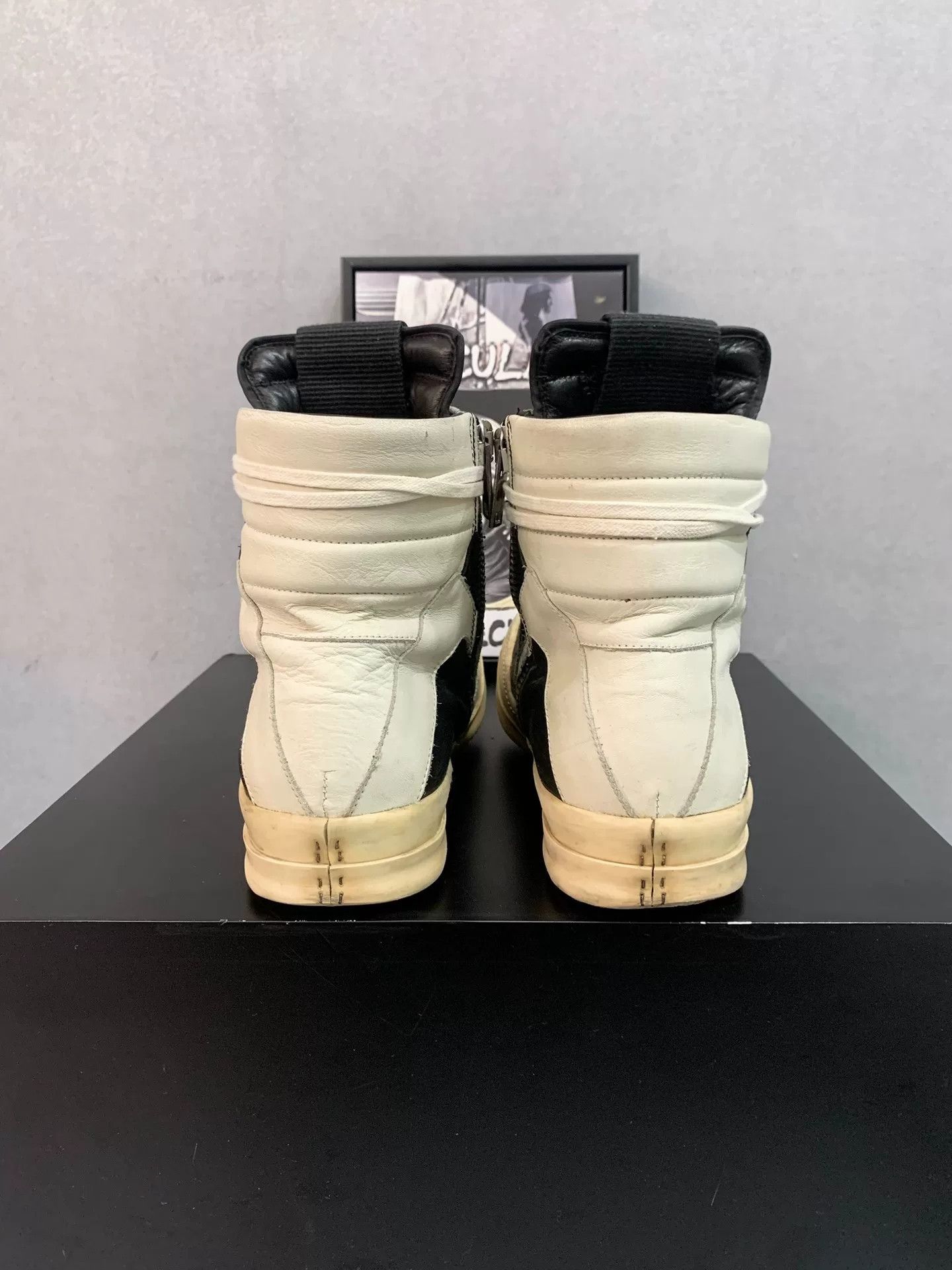 Rick Owens Rick Owens Geobasket High Top Sneakers Size US 10 / EU 43 - 7 Thumbnail