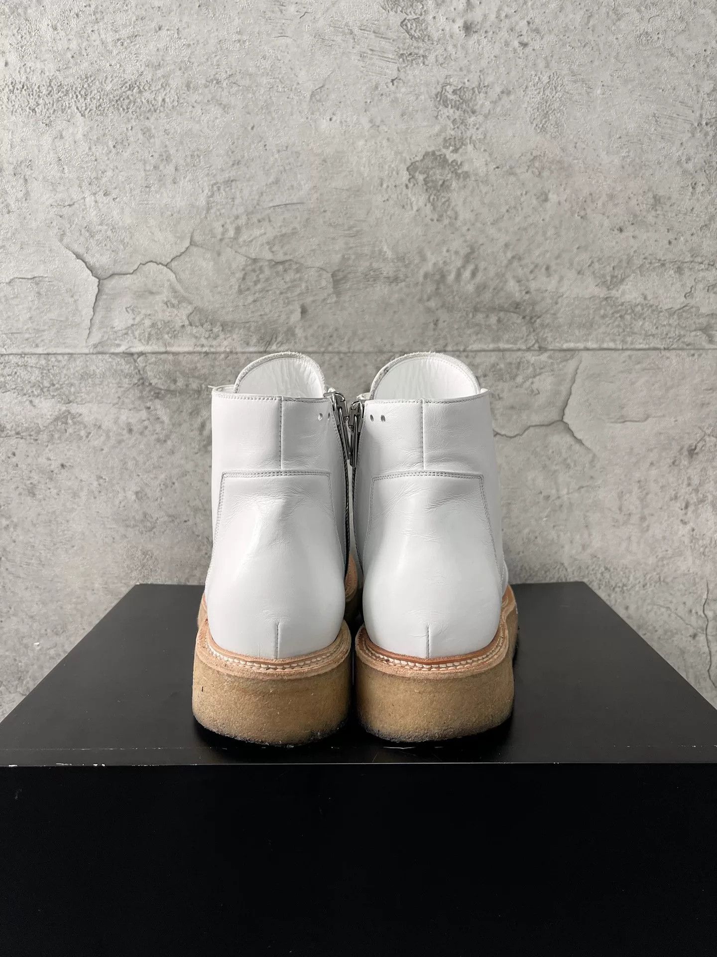 Rick Owens Rick Owens Milk White Martin Boots 42 Size US 9 / EU 42 - 7 Thumbnail