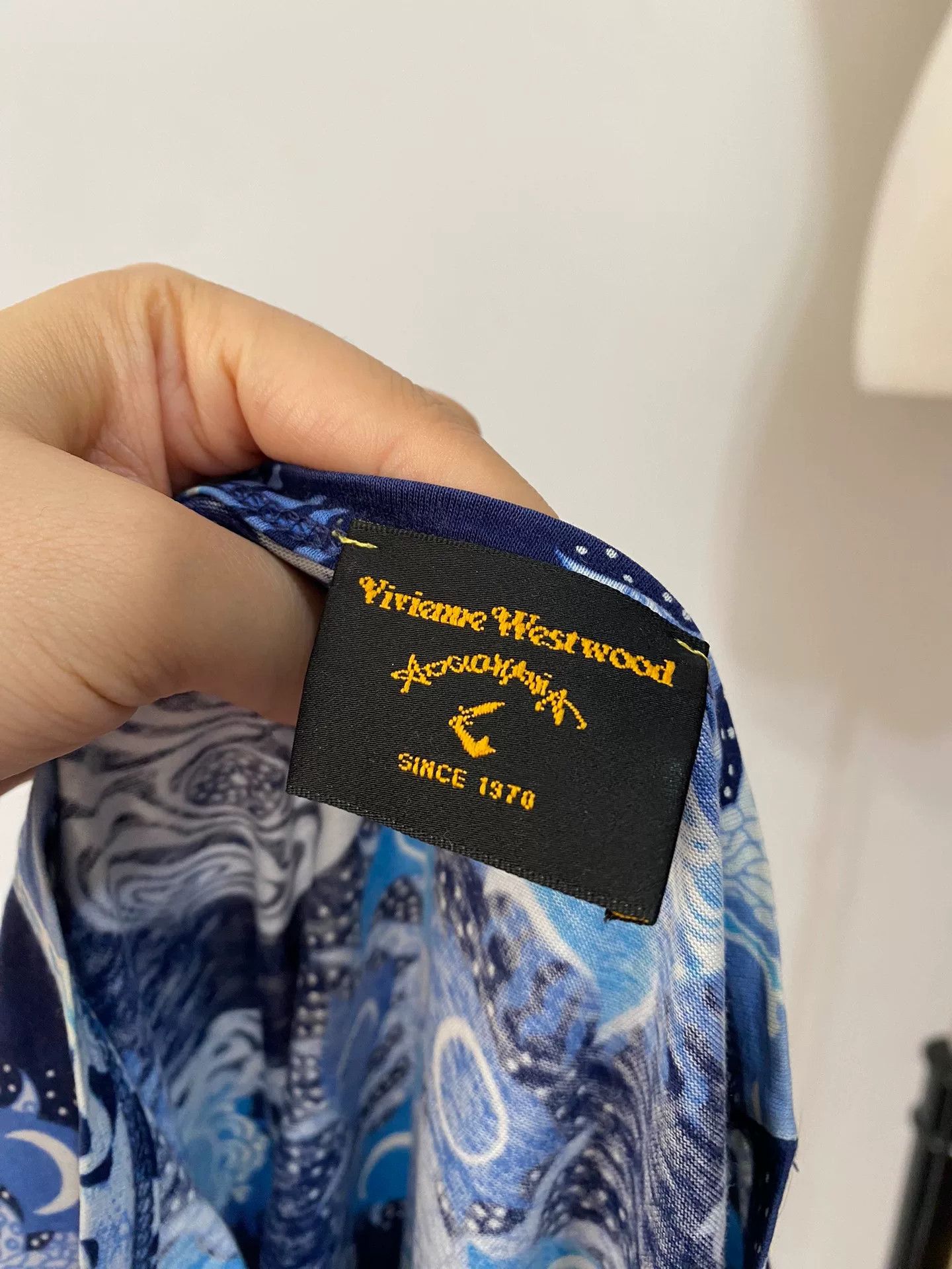 Vivienne Westwood Vivienne Westwood Vintage Blue Galaxy T-shirt Size S / US 4 / IT 40 - 5 Thumbnail