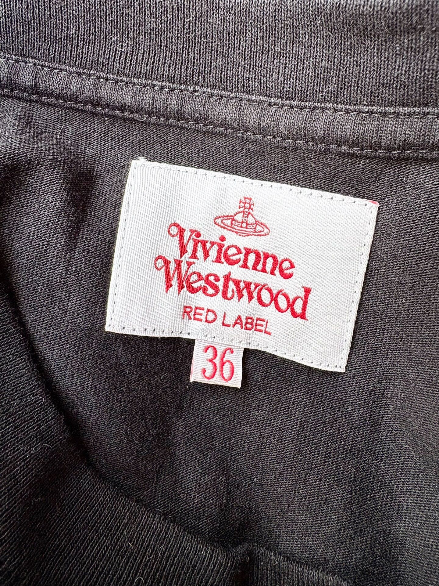 Vivienne Westwood Vivienne Westwood Black Saturn Short Sleeve Size XS / US 0-2 / IT 36-38 - 5 Thumbnail