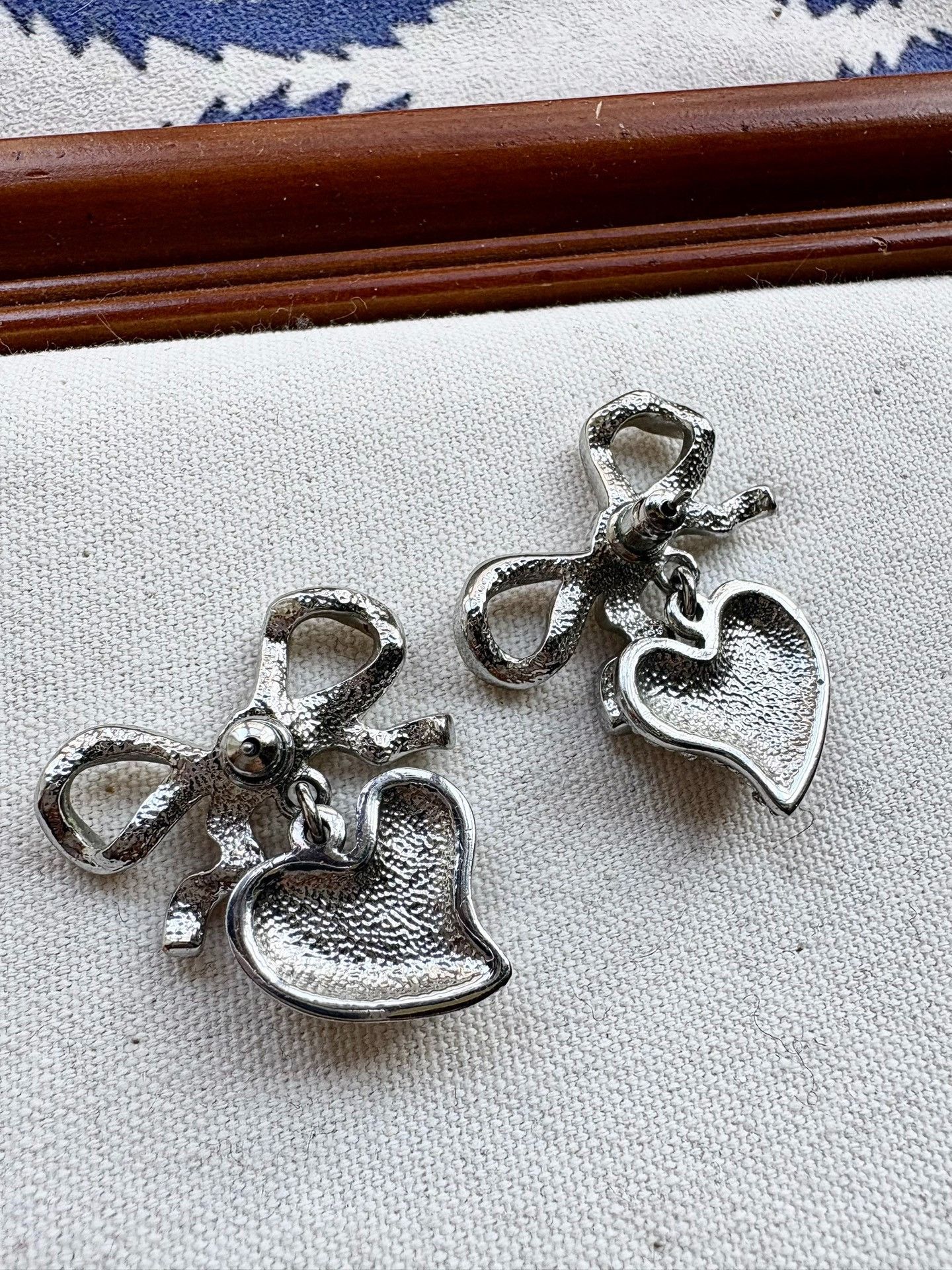 Vivienne Westwood Vivienne Westwood Vintage Bow Heart Earrings Size ONE SIZE - 4 Thumbnail