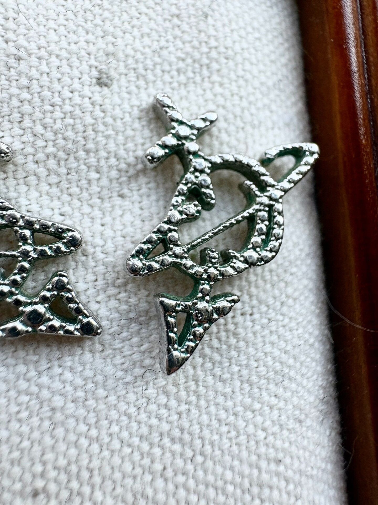 Vivienne Westwood Vivienne Westwood Vintage Saturn Earrings Size ONE SIZE - 3 Thumbnail