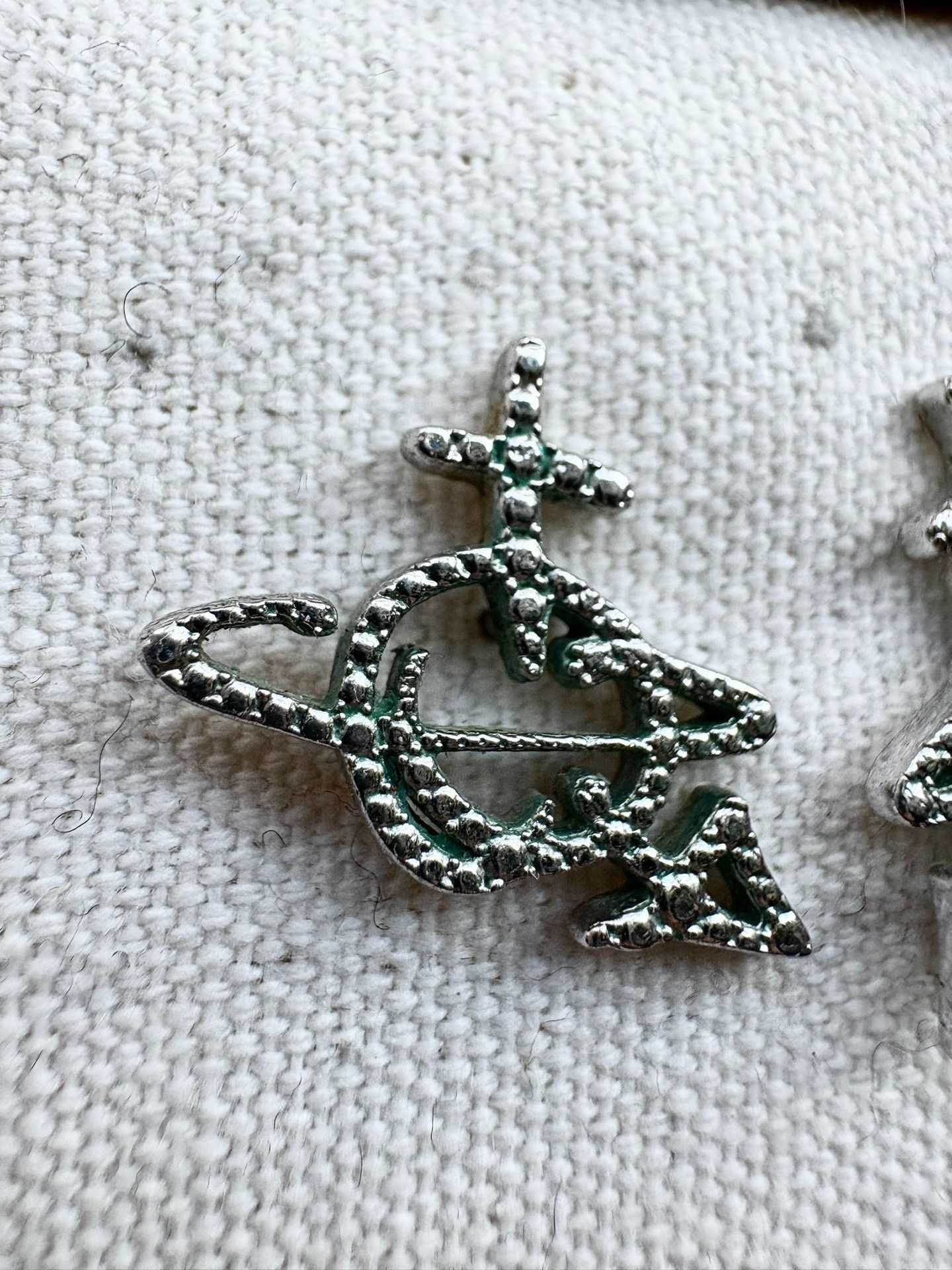 Vivienne Westwood Vivienne Westwood Vintage Saturn Earrings Size ONE SIZE - 2 Thumbnail