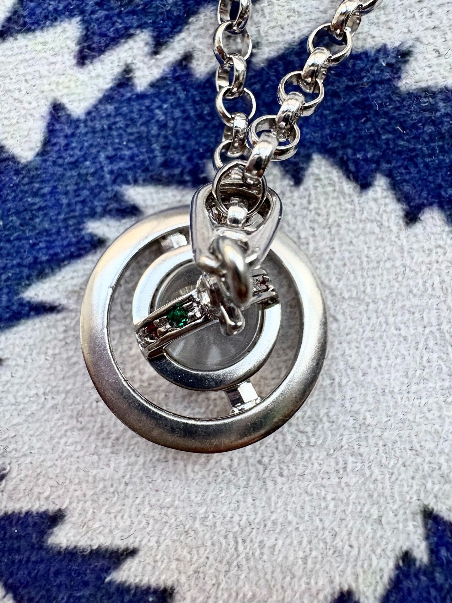 Vivienne Westwood Vivienne Westwood Vintage 925 Silver Orb Necklace Size ONE SIZE - 3 Thumbnail