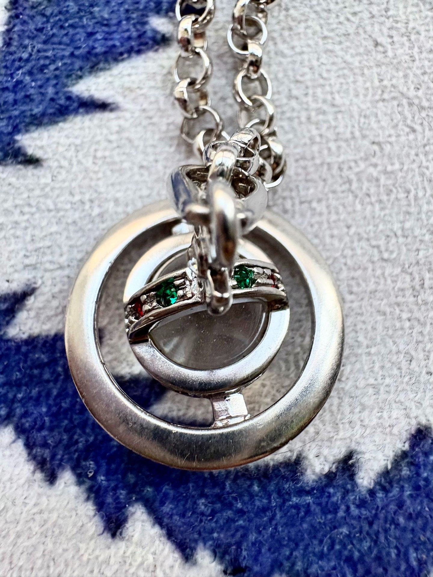 Vivienne Westwood Vivienne Westwood Vintage 925 Silver Orb Necklace Size ONE SIZE - 5 Thumbnail