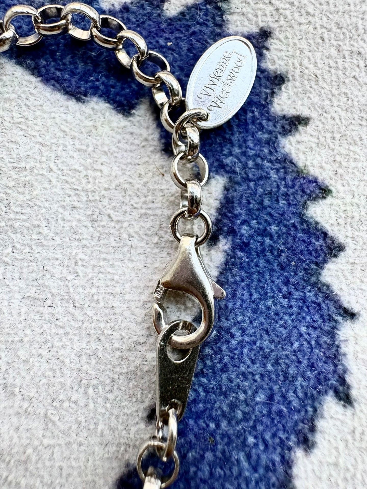 Vivienne Westwood Vivienne Westwood Vintage 925 Silver Orb Necklace Size ONE SIZE - 7 Thumbnail