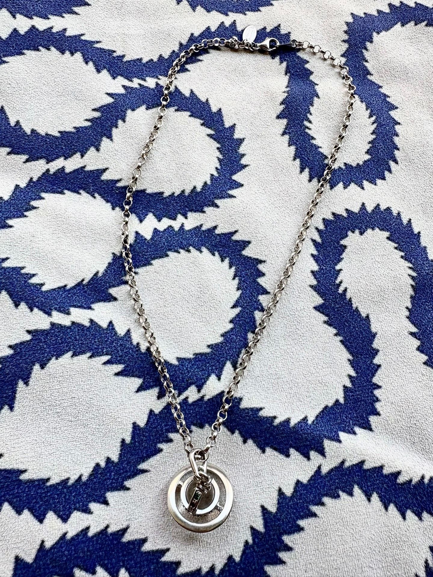 Vivienne Westwood Vivienne Westwood Vintage 925 Silver Orb Necklace Size ONE SIZE - 9 Thumbnail