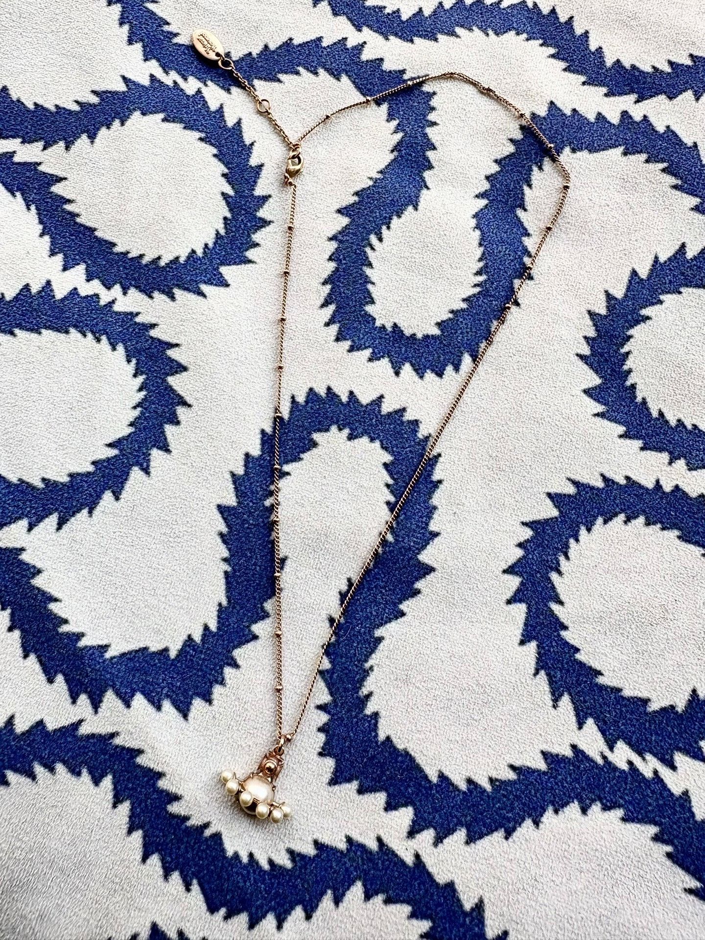 Vivienne Westwood Vivienne Westwood Vintage Pearl Saturn Necklace Size ONE SIZE - 3 Thumbnail