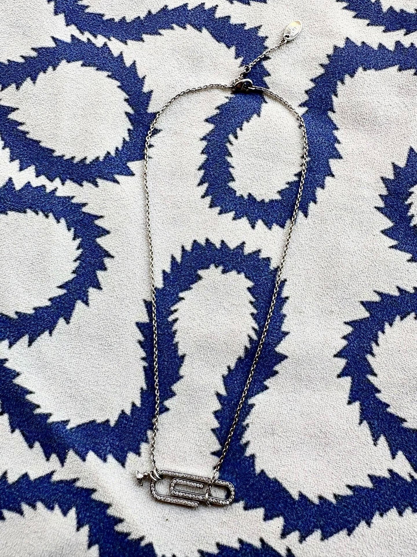 Vivienne Westwood Vivienne Westwood Saturn Silver Necklace Size ONE SIZE - 2 Thumbnail