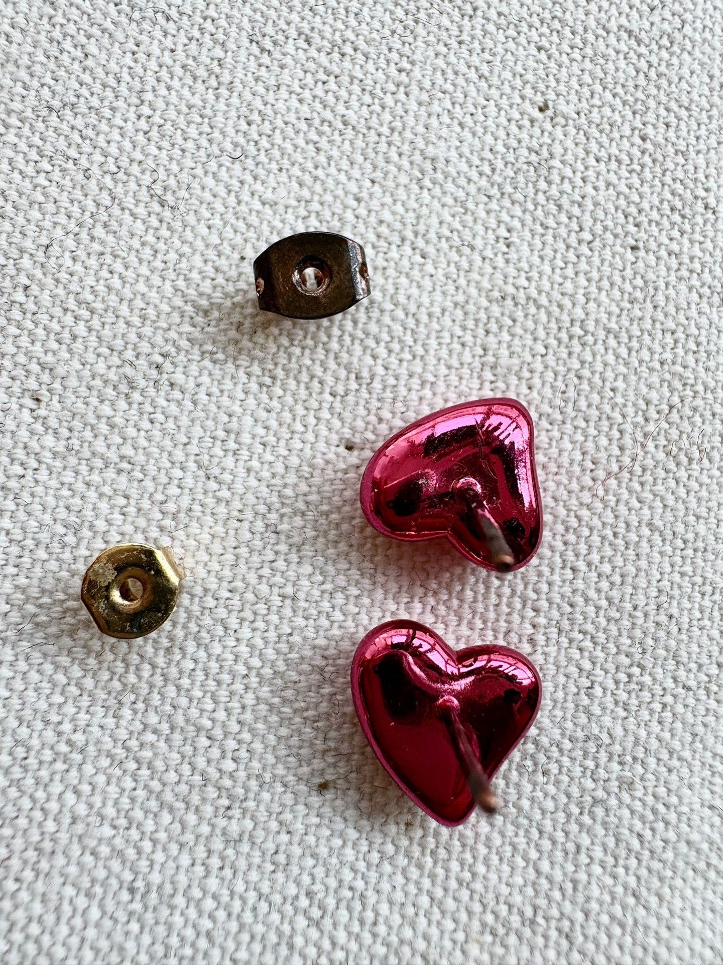 Vivienne Westwood Vivienne Westwood Pink Saturn Heart Earrings Size ONE SIZE - 4 Thumbnail