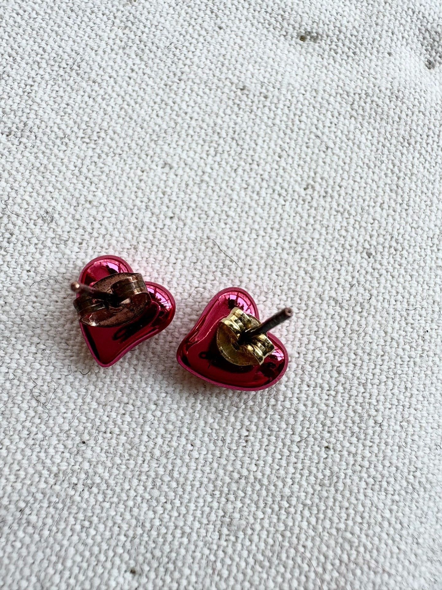 Vivienne Westwood Vivienne Westwood Pink Saturn Heart Earrings Size ONE SIZE - 3 Thumbnail