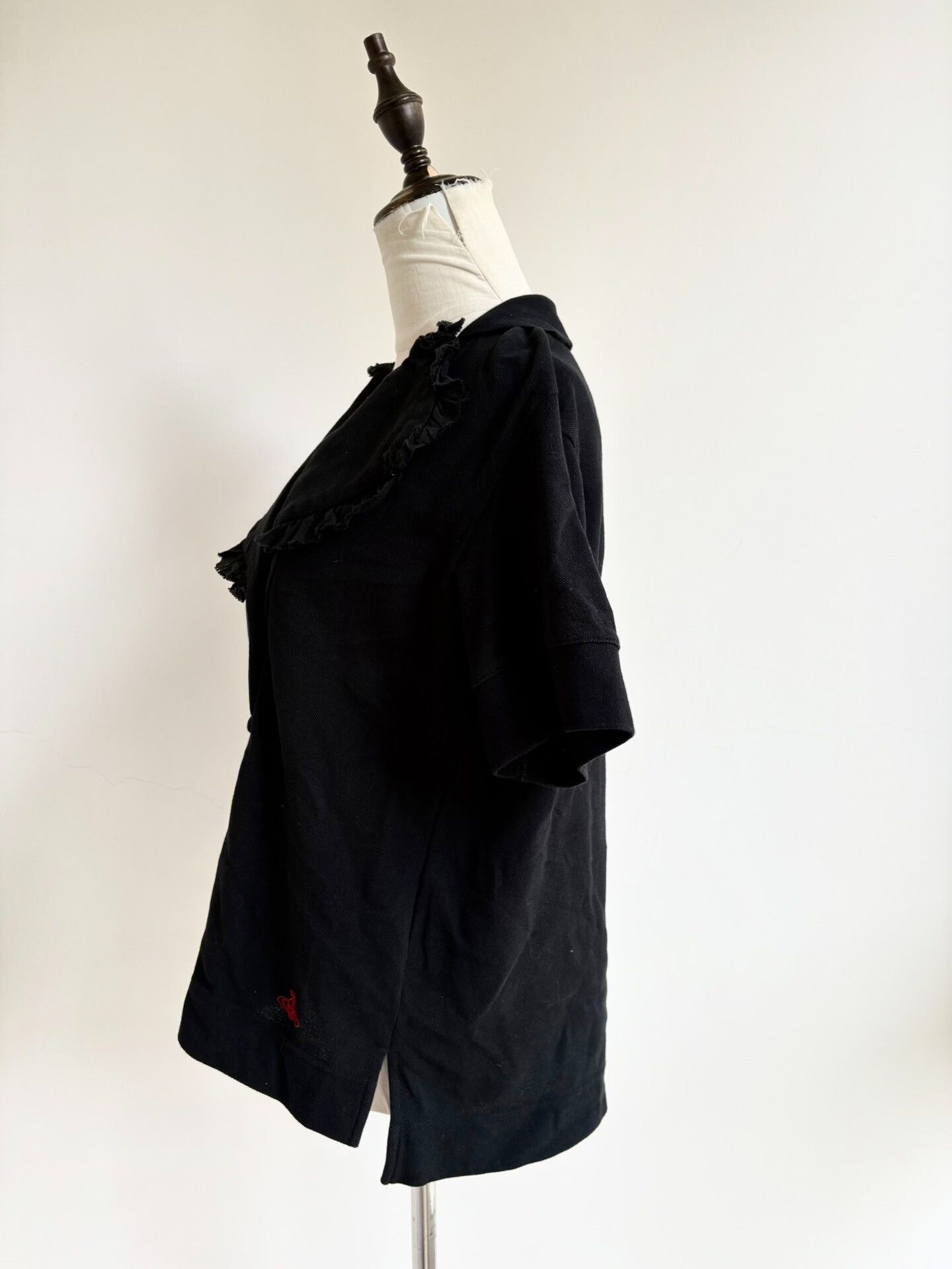 Vivienne Westwood Vivienne Westwood Vintage Black Heart Collar Top Size M / US 6-8 / IT 42-44 - 4 Thumbnail
