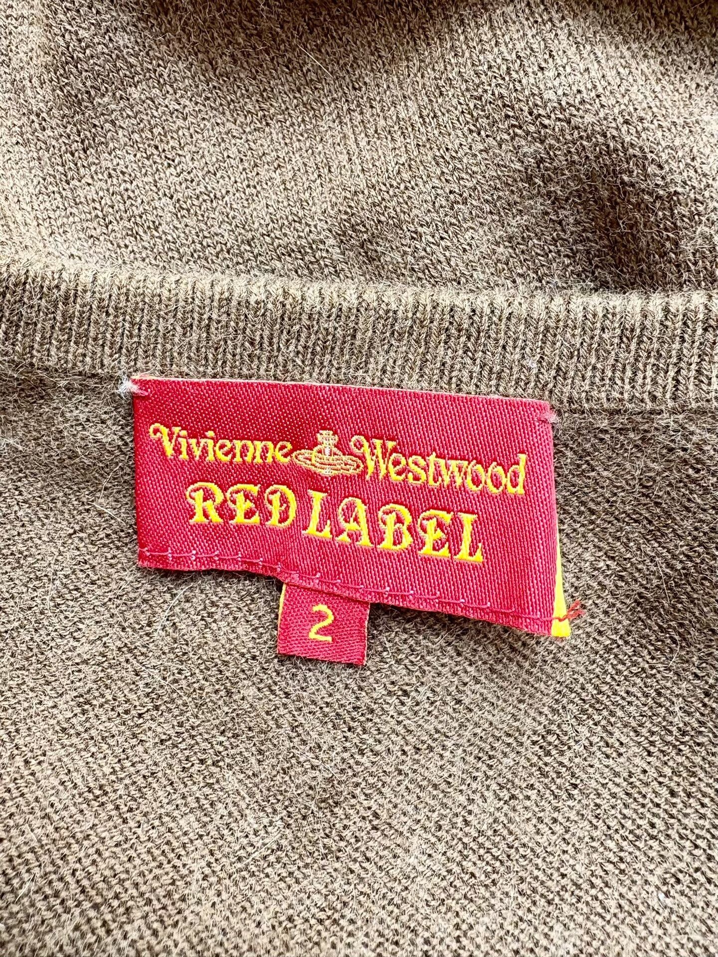 Vivienne Westwood Vivienne Westwood Vintage Brown Saturn Bow Knit Size M / US 6-8 / IT 42-44 - 7 Thumbnail