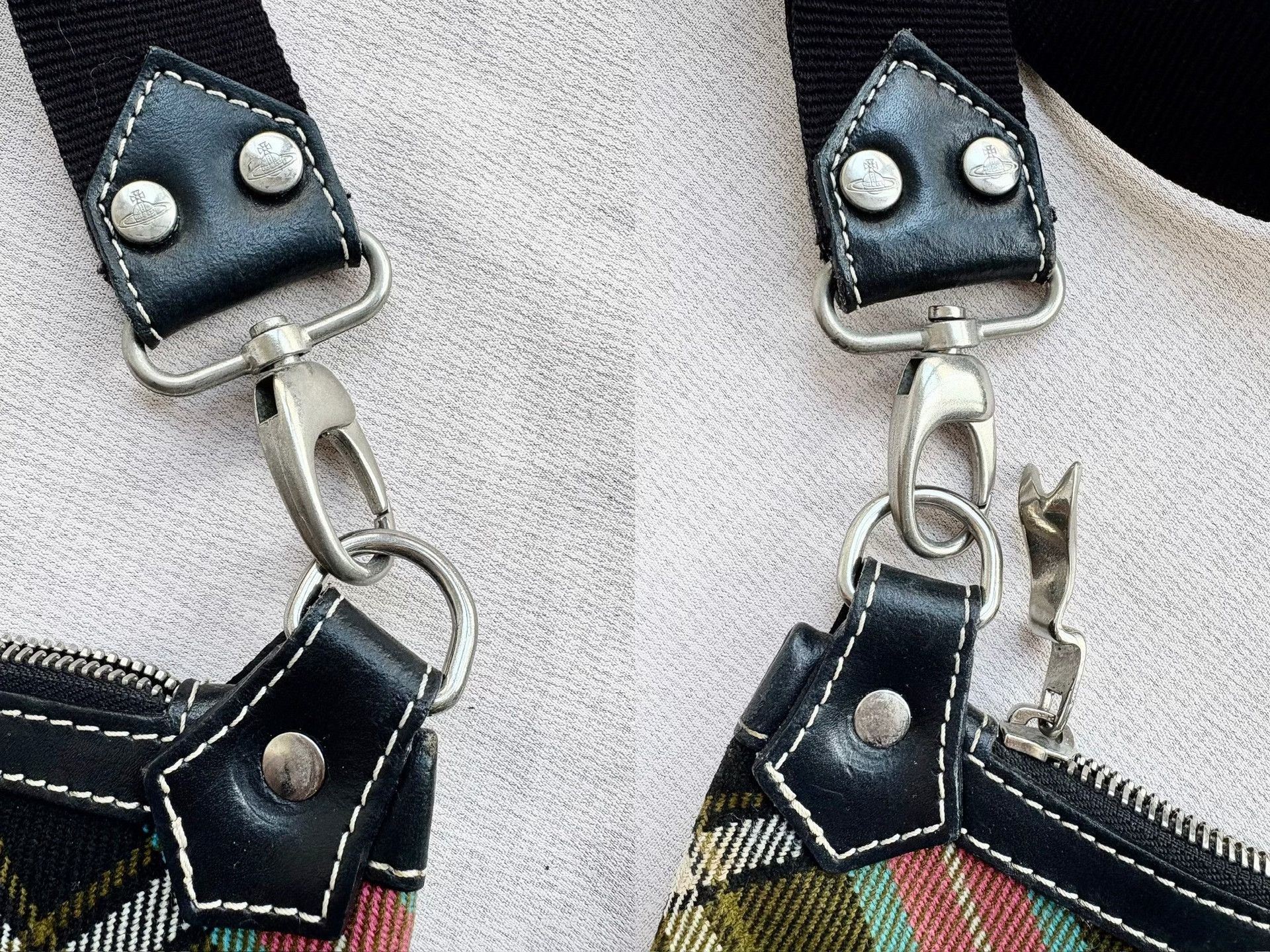 Vivienne Westwood Vivienne Westwood Vintage Plaid Crossbody Bag Size ONE SIZE - 6 Thumbnail