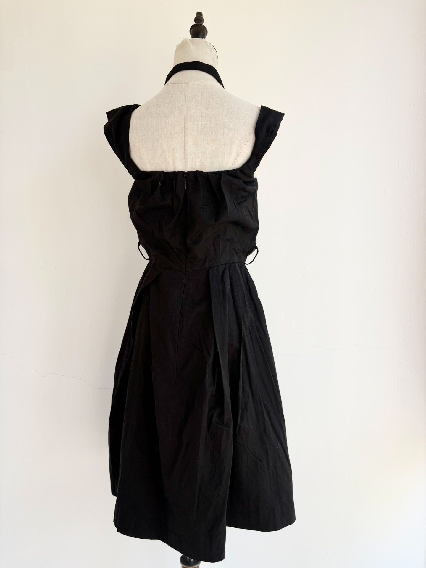 Vivienne Westwood Vivienne Westwood Vintage Black Irregular Dress Size S / US 4 / IT 40 - 3 Thumbnail