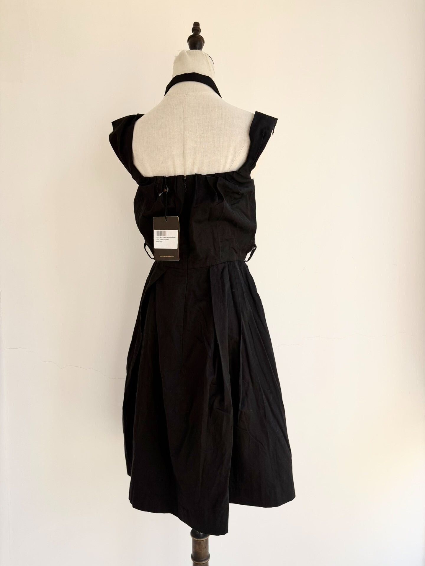 Vivienne Westwood Vivienne Westwood Vintage Black Irregular Dress Size S / US 4 / IT 40 - 4 Thumbnail