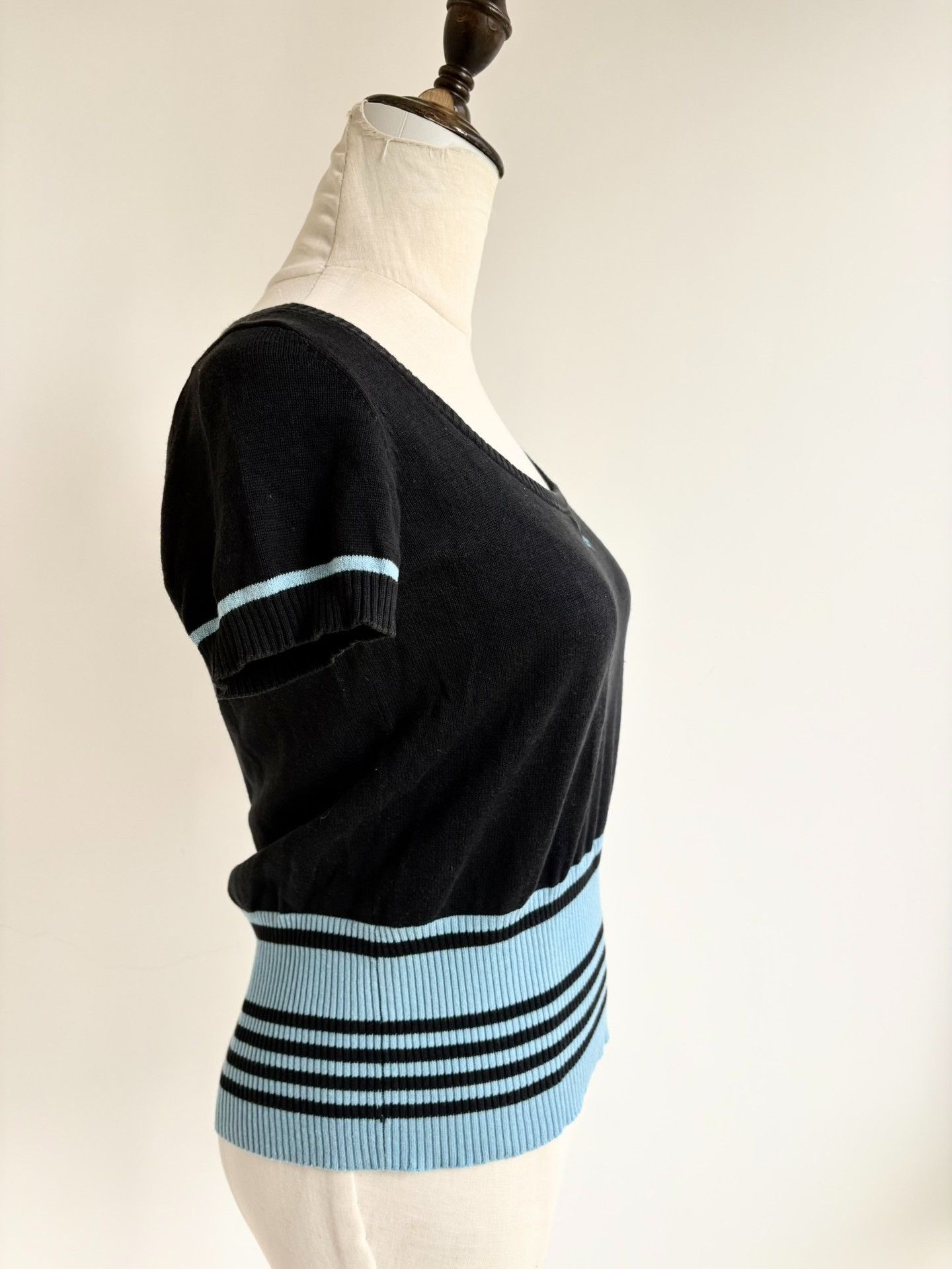 Vivienne Westwood Vivienne Westwood Vintage Striped Knit Top Size M / US 6-8 / IT 42-44 - 7 Thumbnail