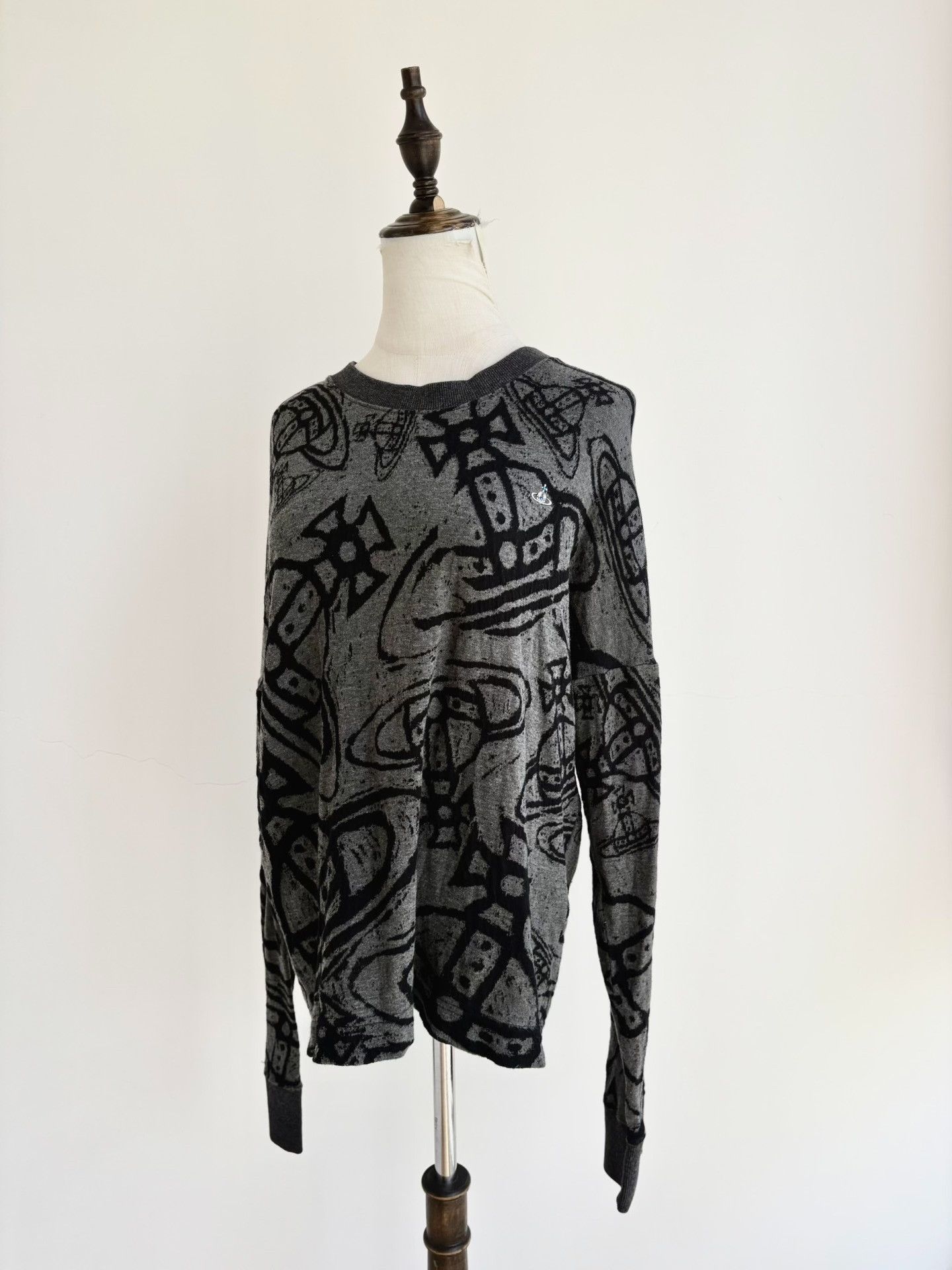 Vivienne Westwood Vivienne Westwood Saturn Print Knit Top Size M / US 6-8 / IT 42-44 - 5 Thumbnail